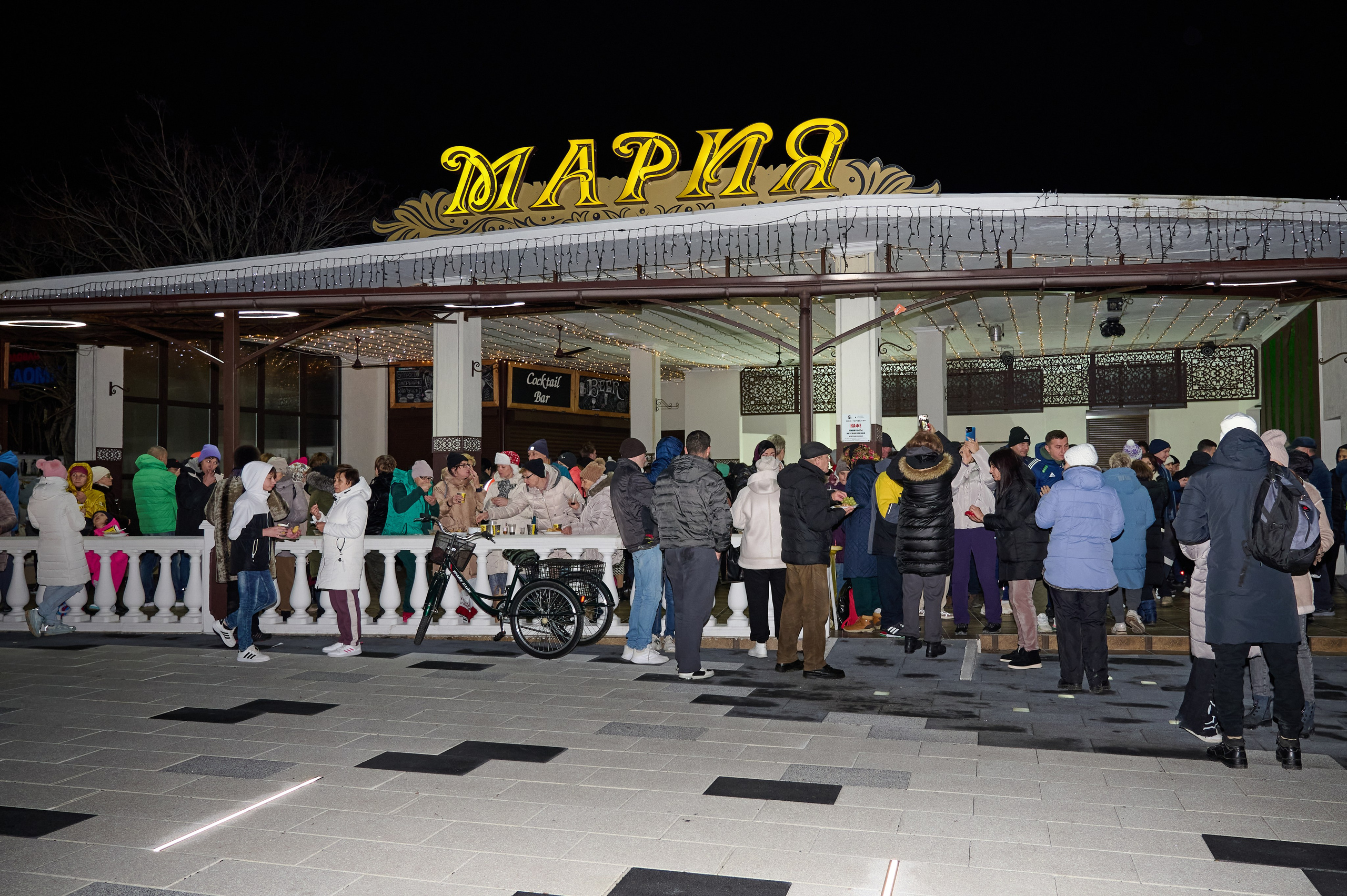 Крещенские купания. Жизнь курорта Кабардинка в фотографиях