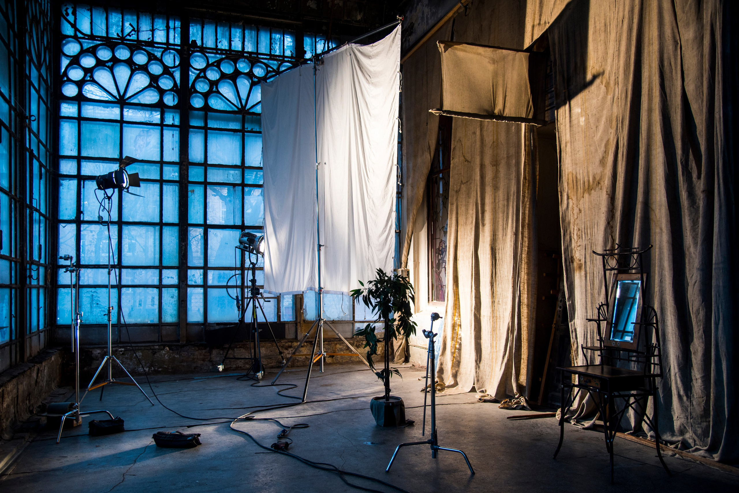 Бэкстейдж. Фотограф и оператор Илья Гунбин