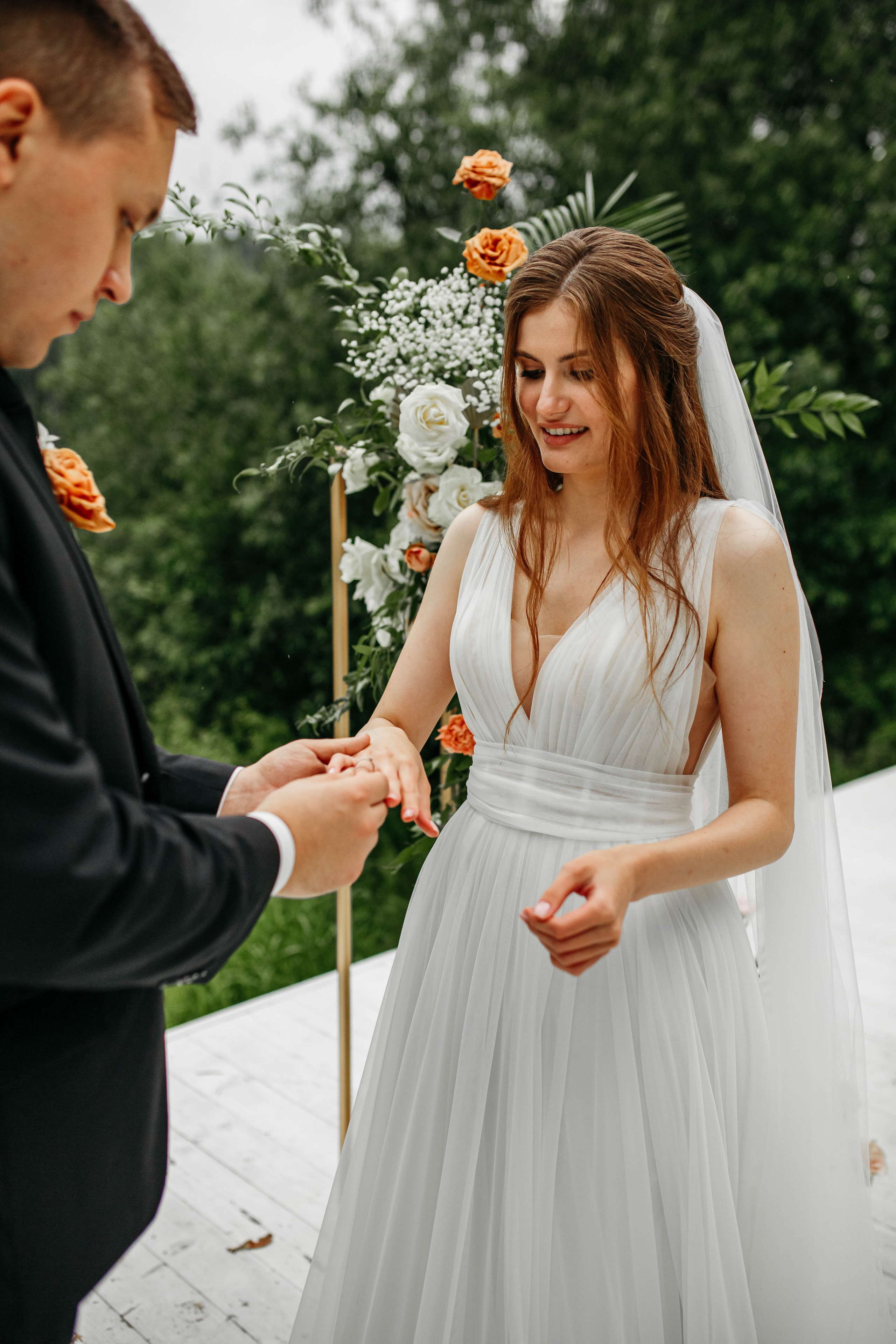 Дождливое свадебное утро Г+Л. Свадебный и семейный фотограф в Москве Вероника Сычева