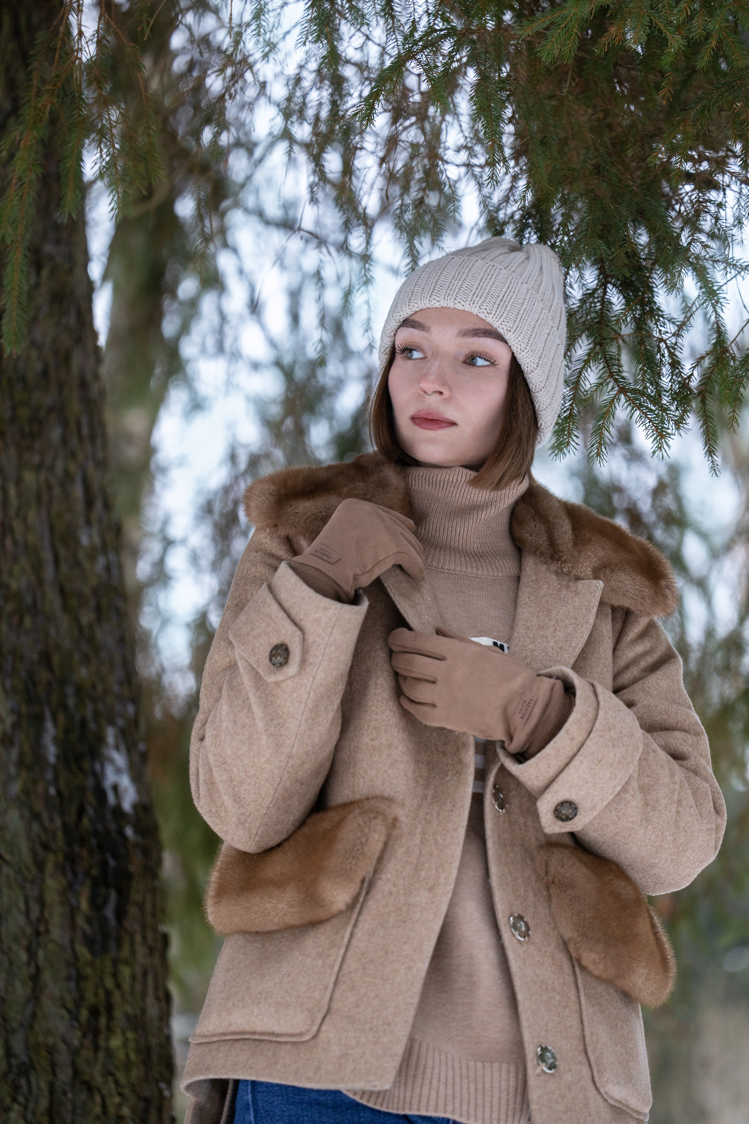 Зимняя фотография, фотосессия в зимнем лесу