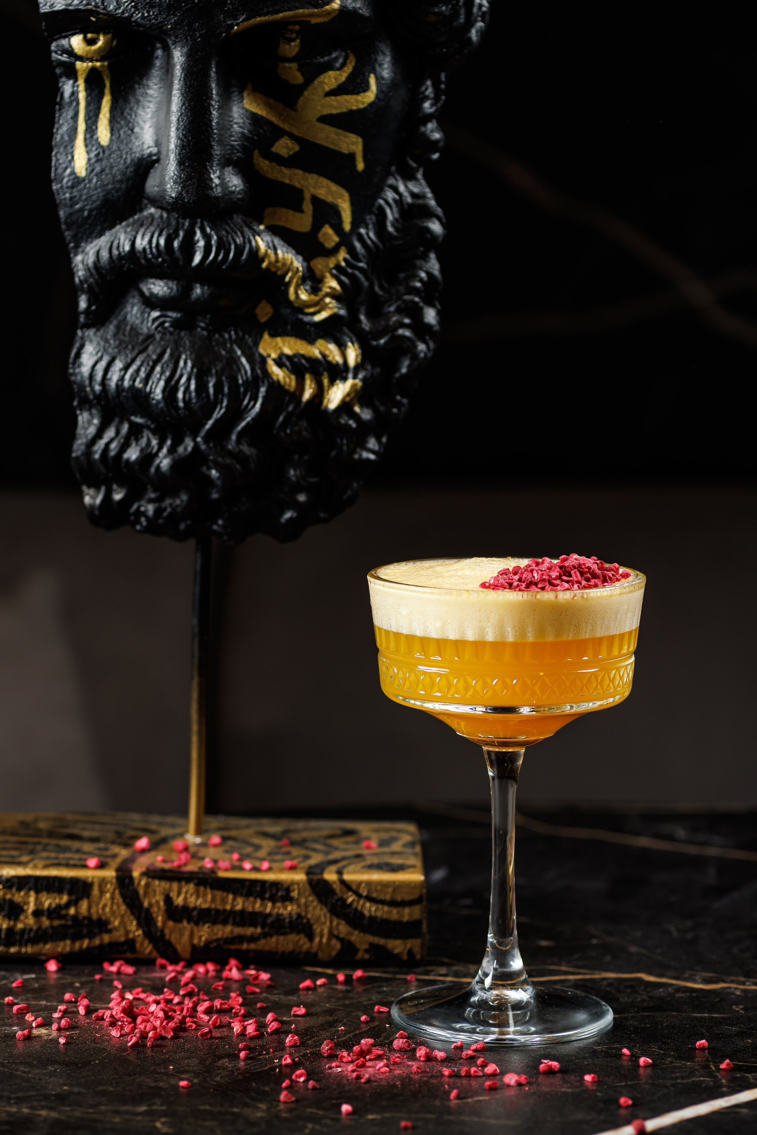 Фотосъёмка коктейля для барного меню ресторана