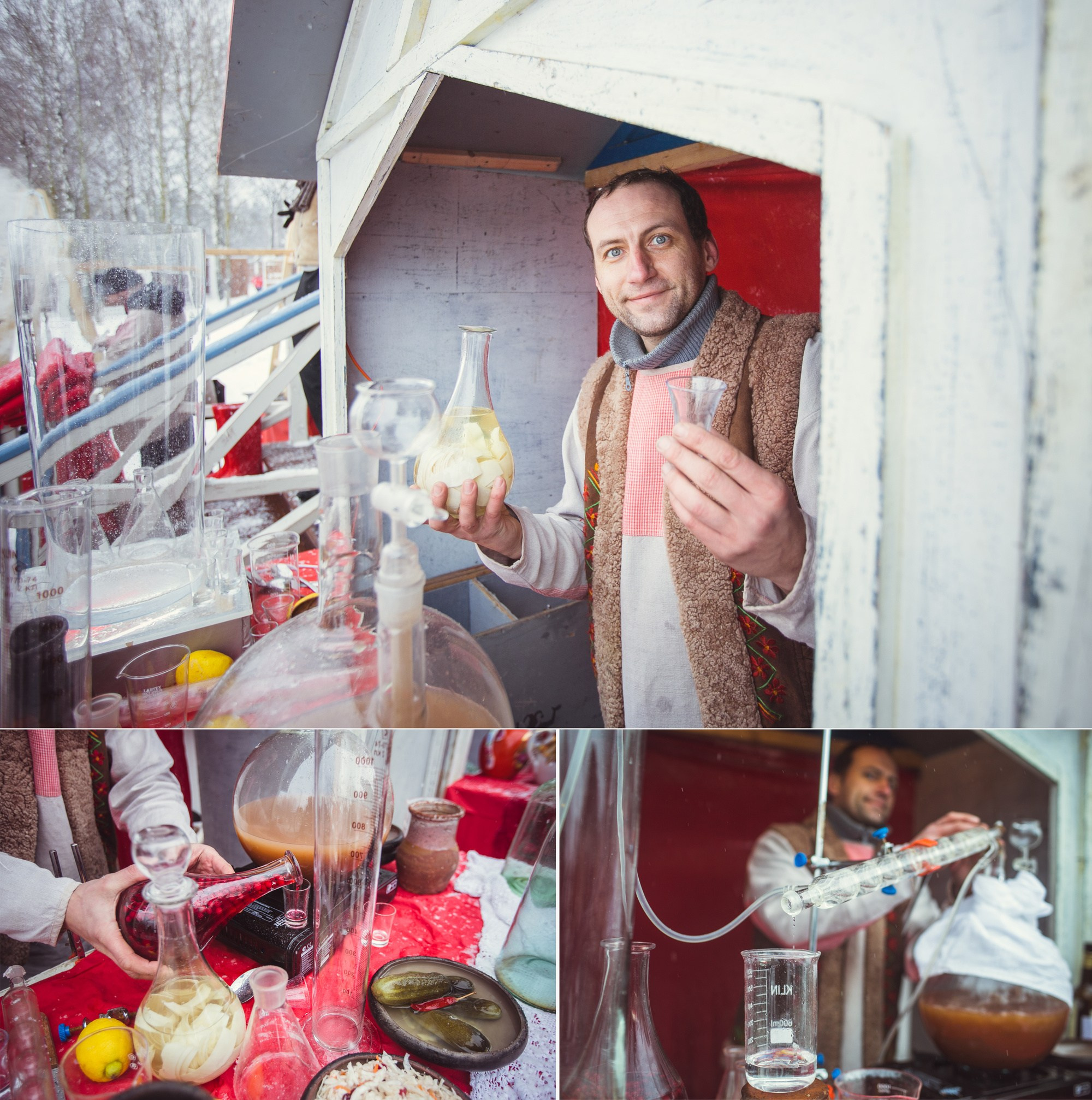 Зимняя свадьба в русских традициях. Семейный, портретный и свадебный фотограф в Санкт-Петербурге и Москве