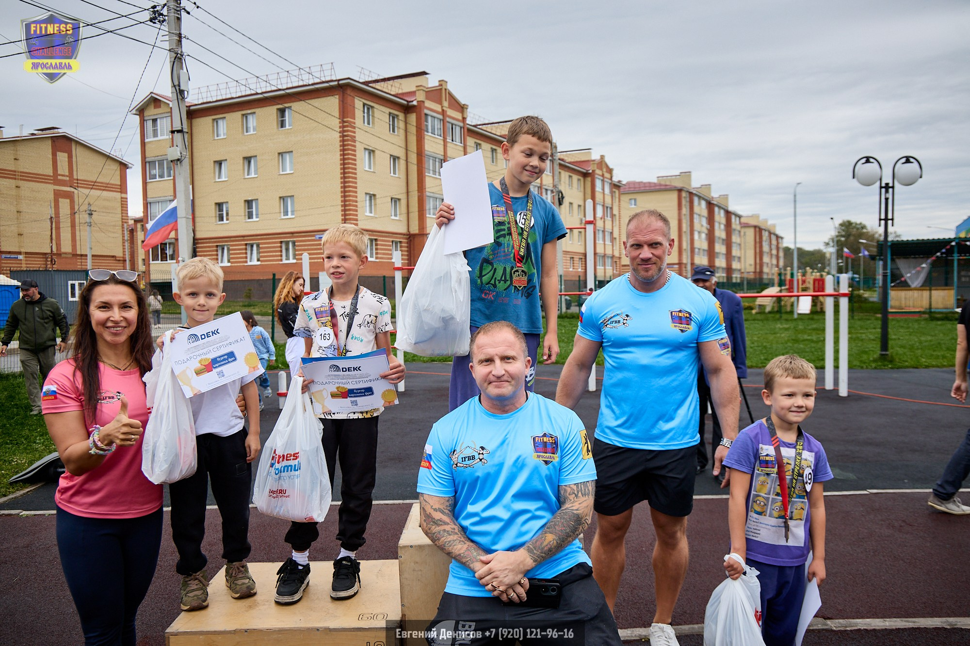 Fitness Challenge Битва на Стрелке. Портретный фотограф Евгений Денисов