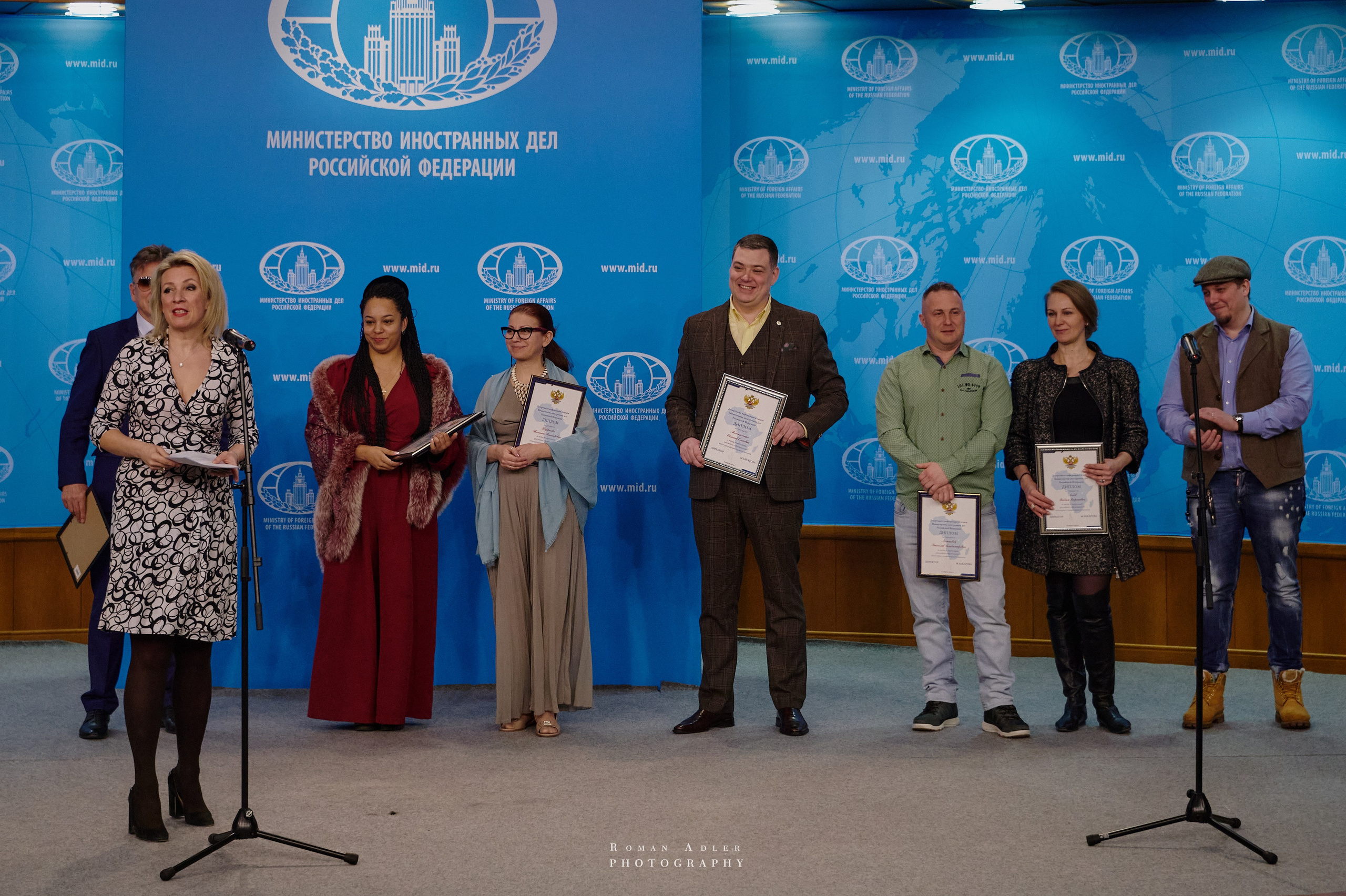 Презентация киноленты «Black to USSR». Фотограф Роман Адлер