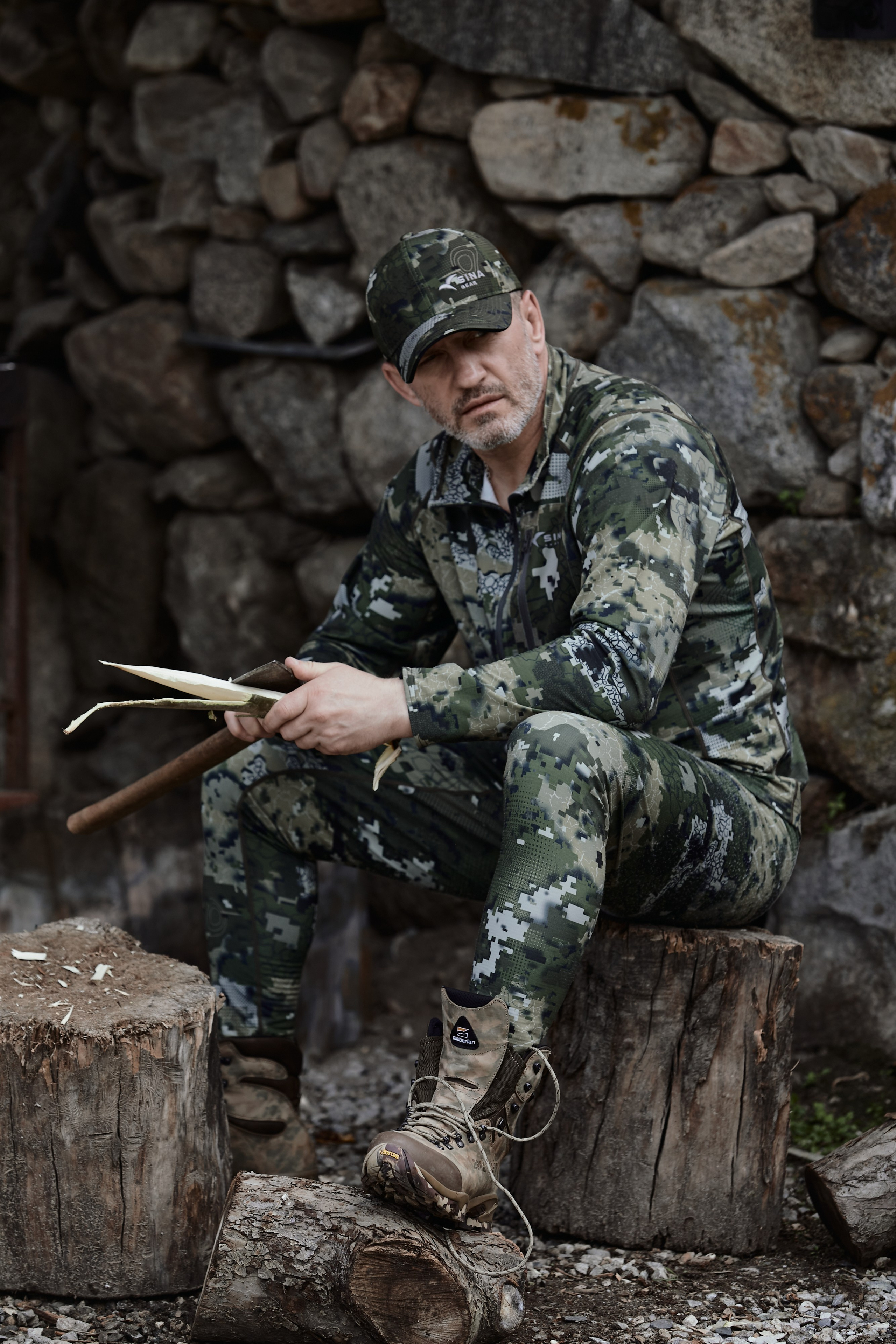 Съемка для бренда охотничьей одежды под ключ. Фотограф Продюсер в горах КБР / Москва Нальчик Горы