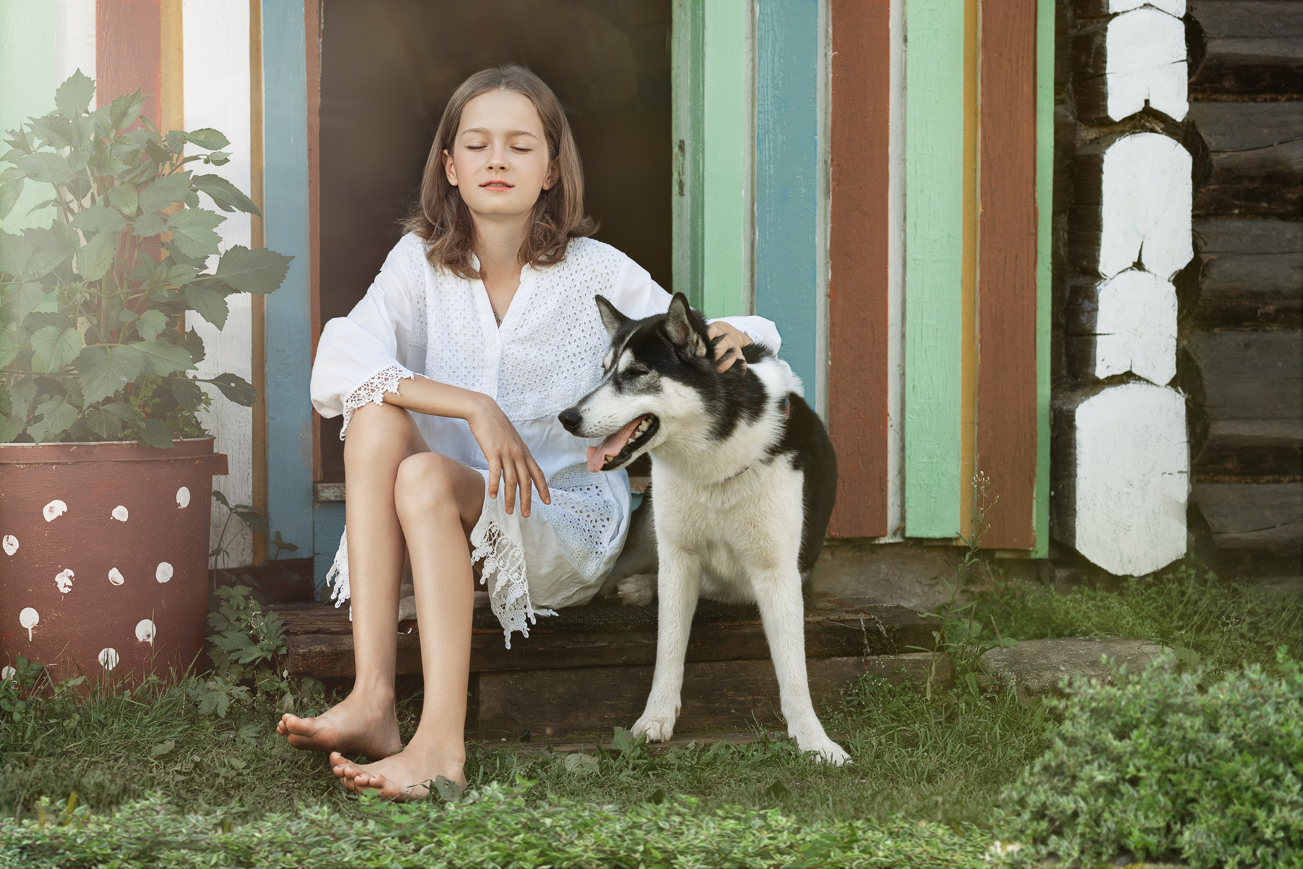 Детская фотосессия на природе. Профессиональный фотограф в Санкт-Петербурге Татьяна Журавлёва