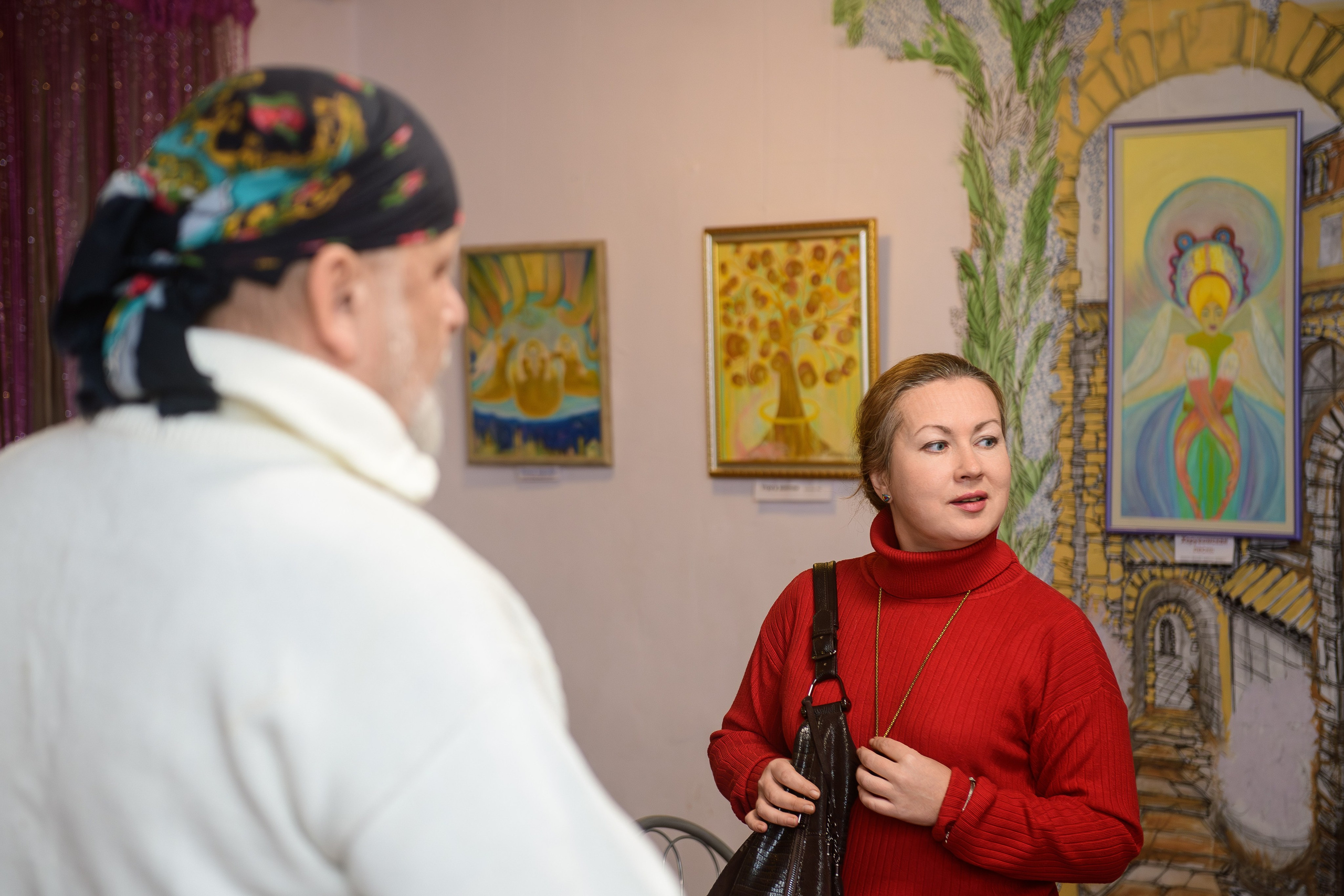 Выставка «Состояние души». Художница Татьяна Иванова-Гуляева. Семейный клуб «Открытый город»