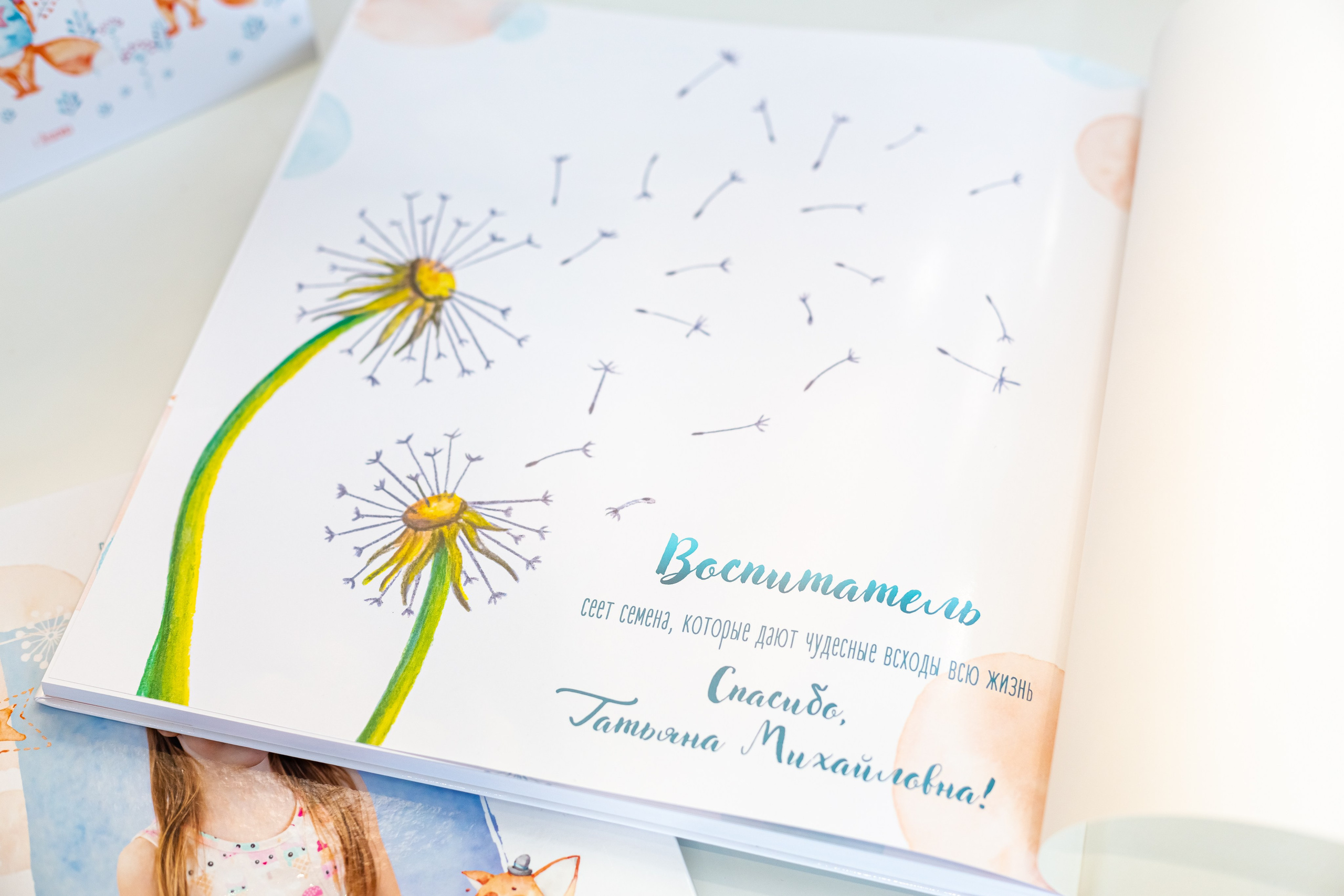 Альбомы для учителей и воспитателей. Семейный и детский фотограф Комина Елена, Власиха, Одинцово