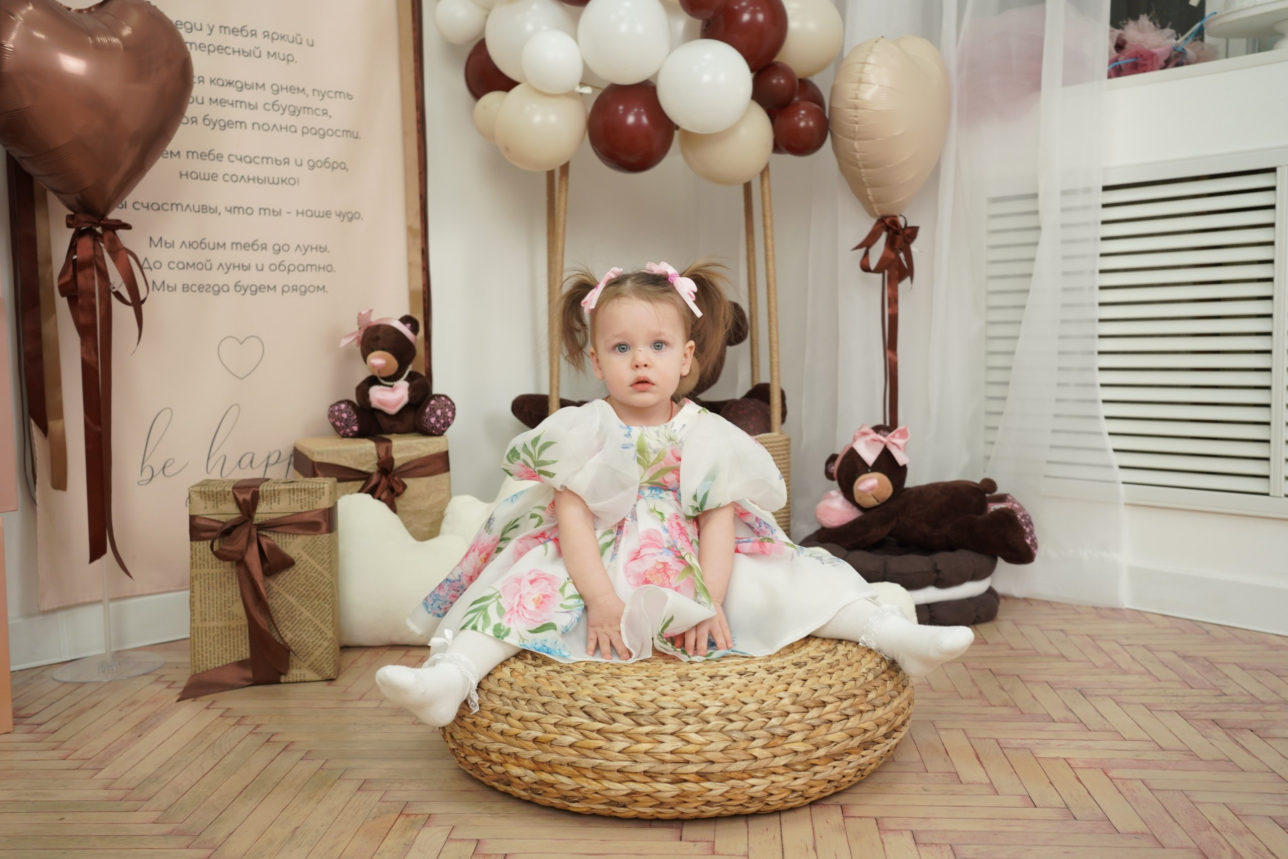 Фотоссесия на Годик для Девочки. Детская Фотостудия ГОДОВАСИКИ в Санкт-Петербурге фотосесия на годик