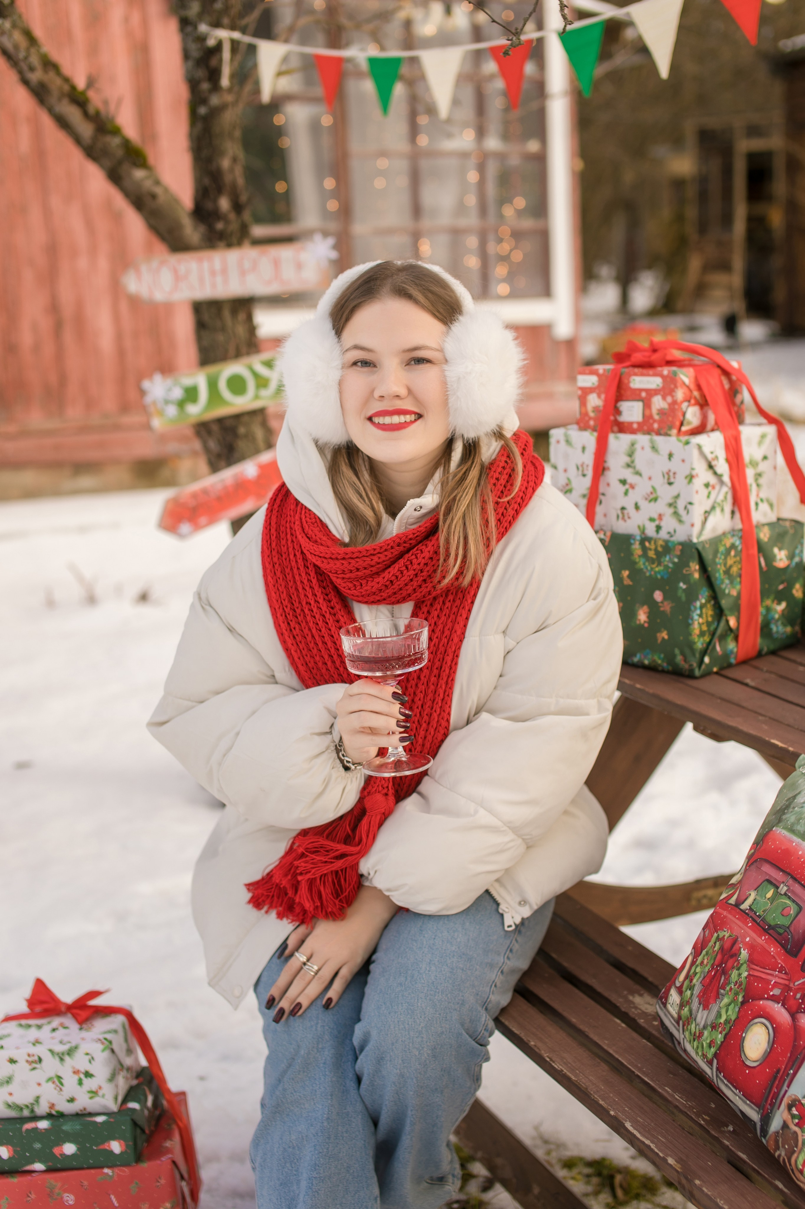 Фотодача новый год 2025-2026. Семейный фотограф в Москве Домодедово Московцева Алина