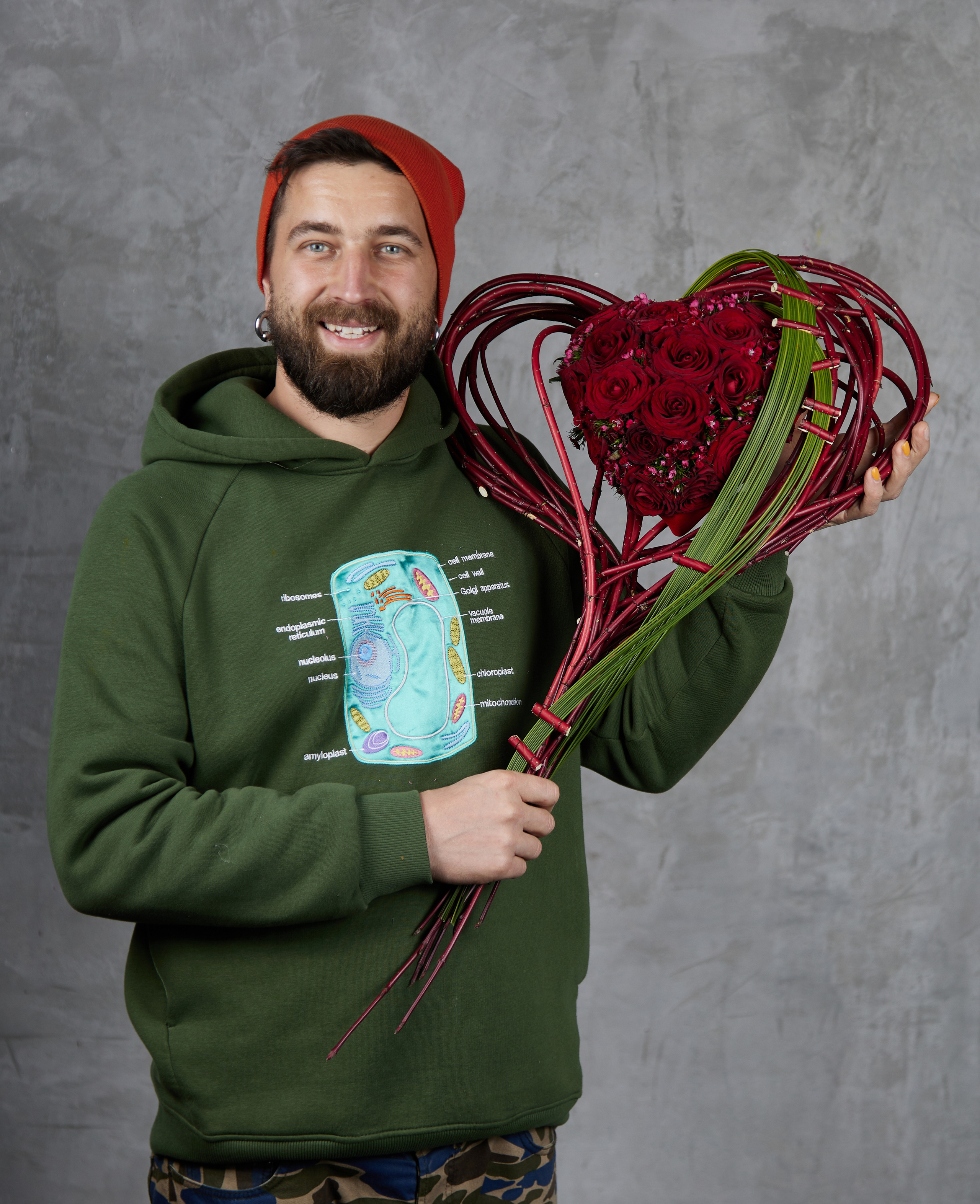 Сердца в флористике. Maria Poleshchuk, commercial photographer in Sydney