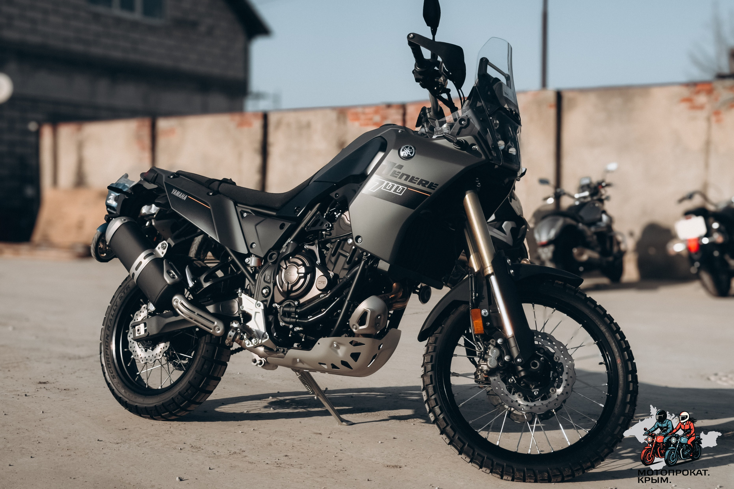 Yamaha Tenere 700 (УЗКАЯ). Мотопрокат Крым, Симферополь — Исследуй самые живописные дороги полуострова на отличном мотоцикле!