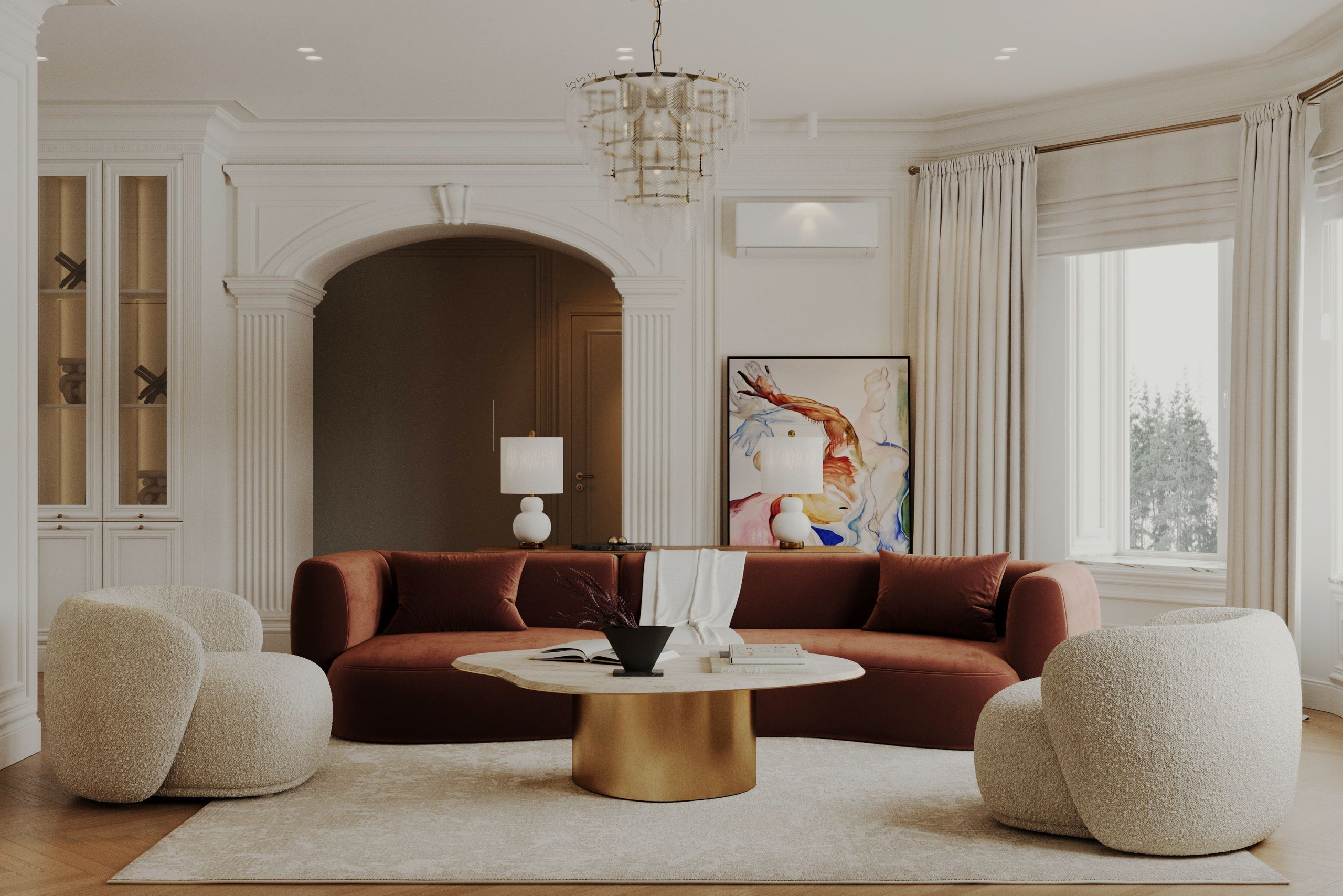 Дом в центре города. 1 этаж. Дизайнер интерьера вашего дома мечты