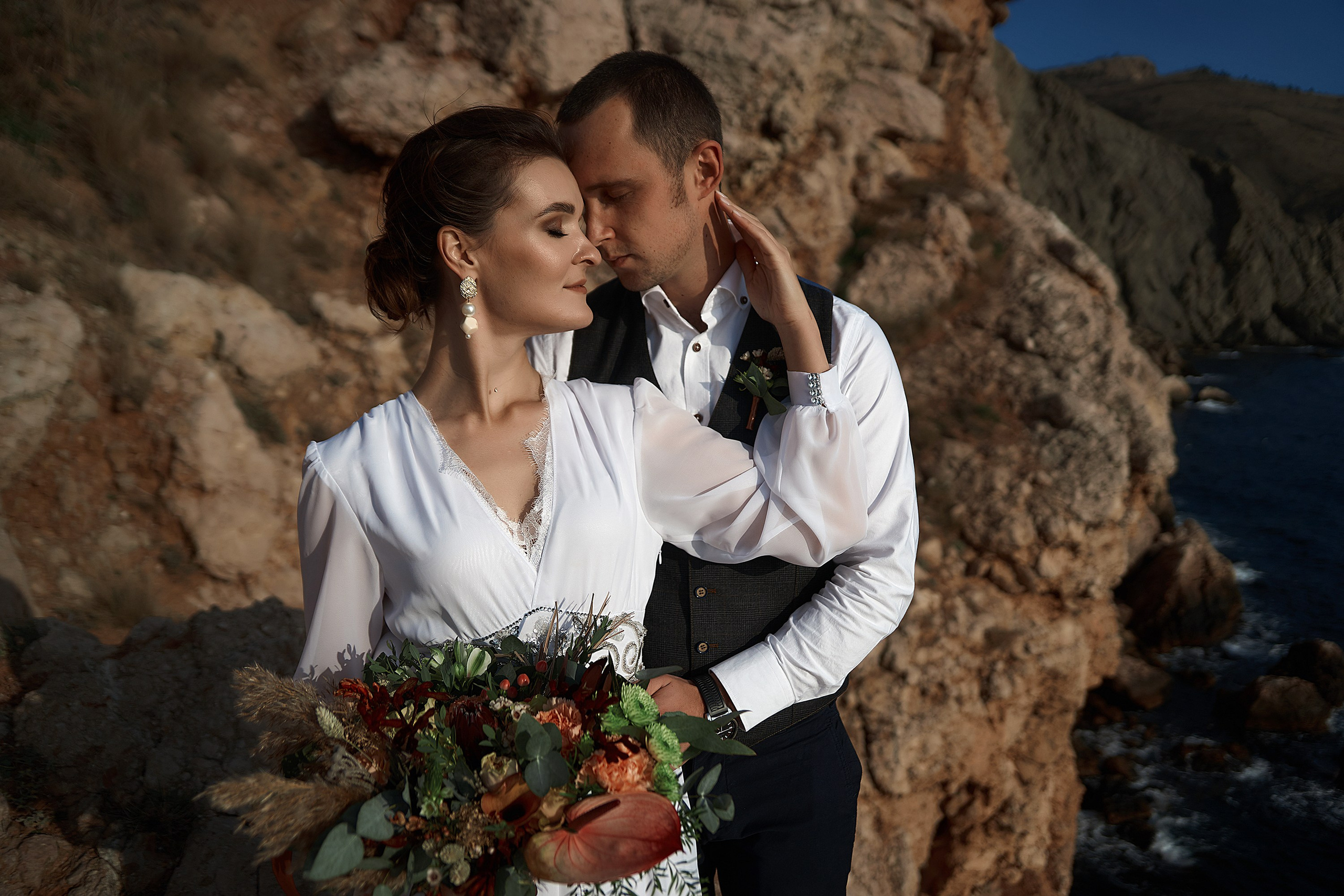 Свадебная фотосъёмка в Крыму и Краснодаре. Фотограф Александр Кудинов, Крым: Легкие съемки, живые эмоции