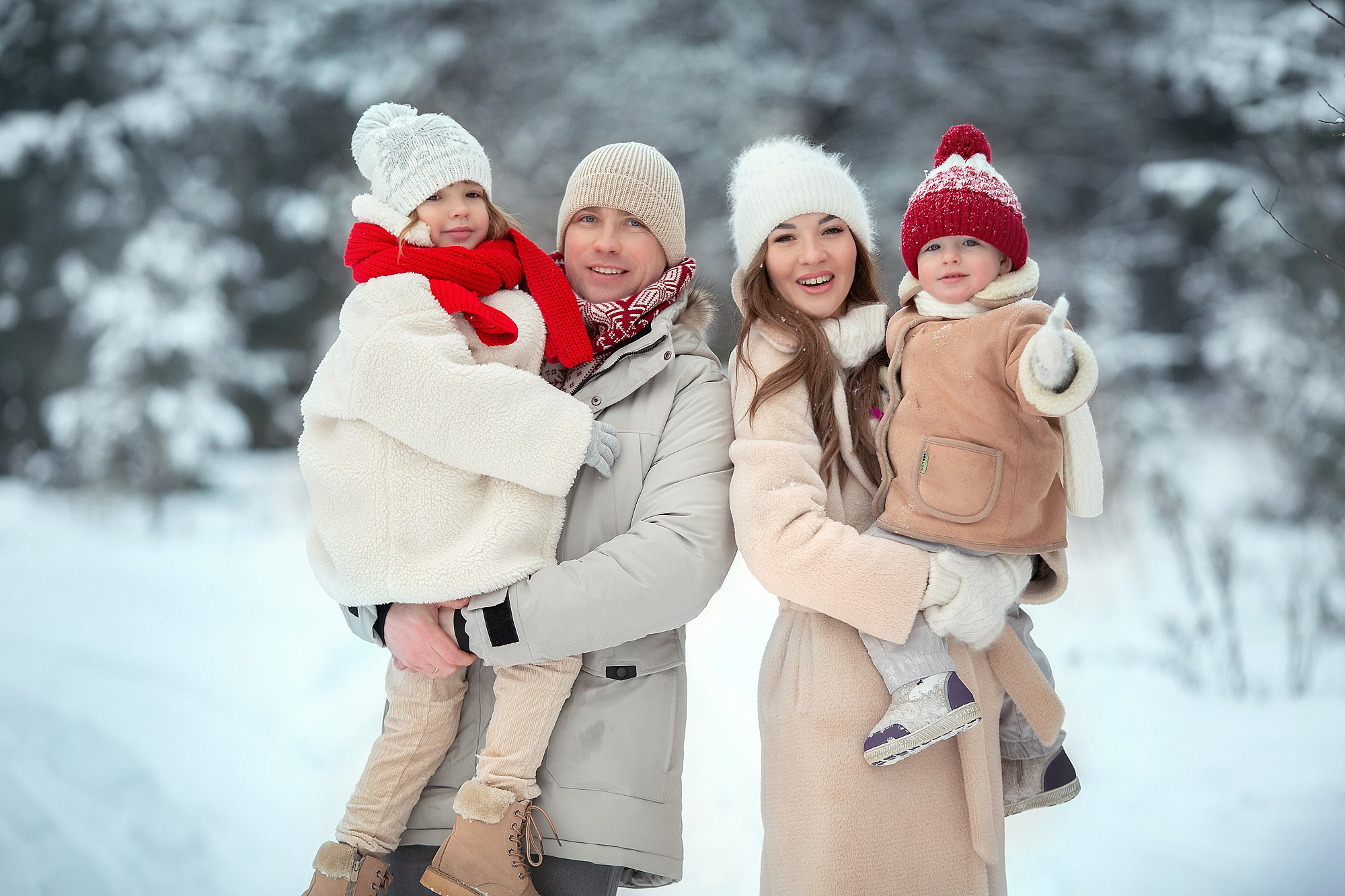 Зимняя семейная Фотосессия. Tatyana Nadezhdina Family photographer