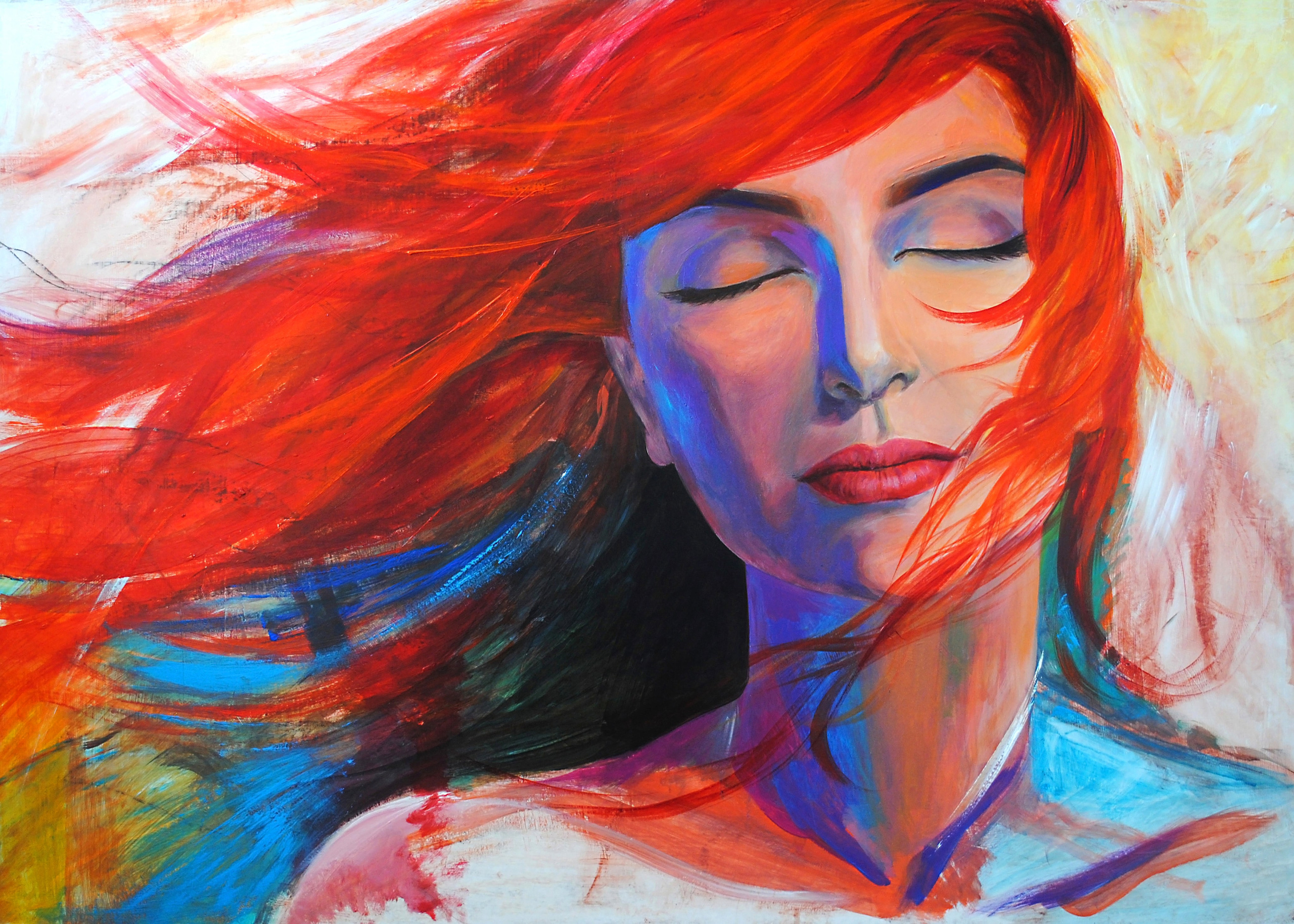 Картон, акрил 70x100