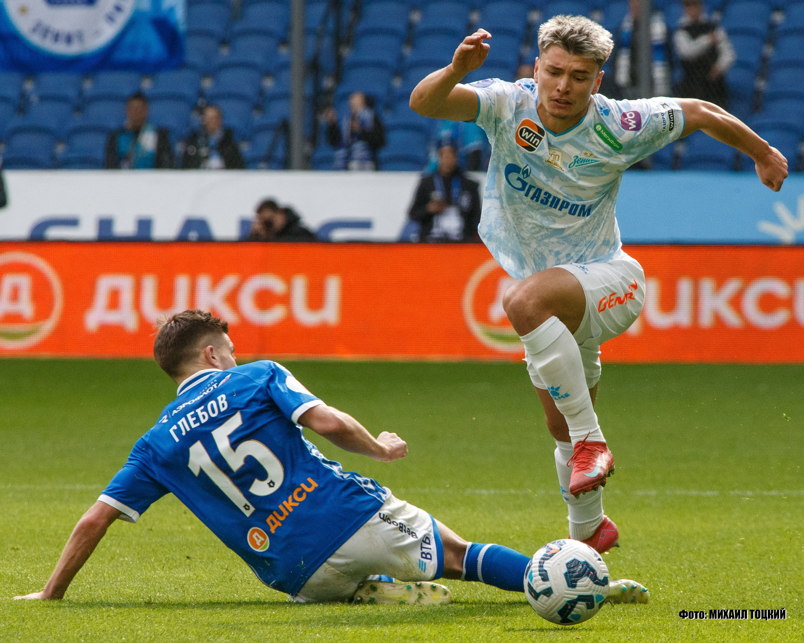 Фоторепортаж. РПЛ 26 тур. Динамо — Зенит. Михаил Тоцкий портретный и репортажный фотограф в Москве