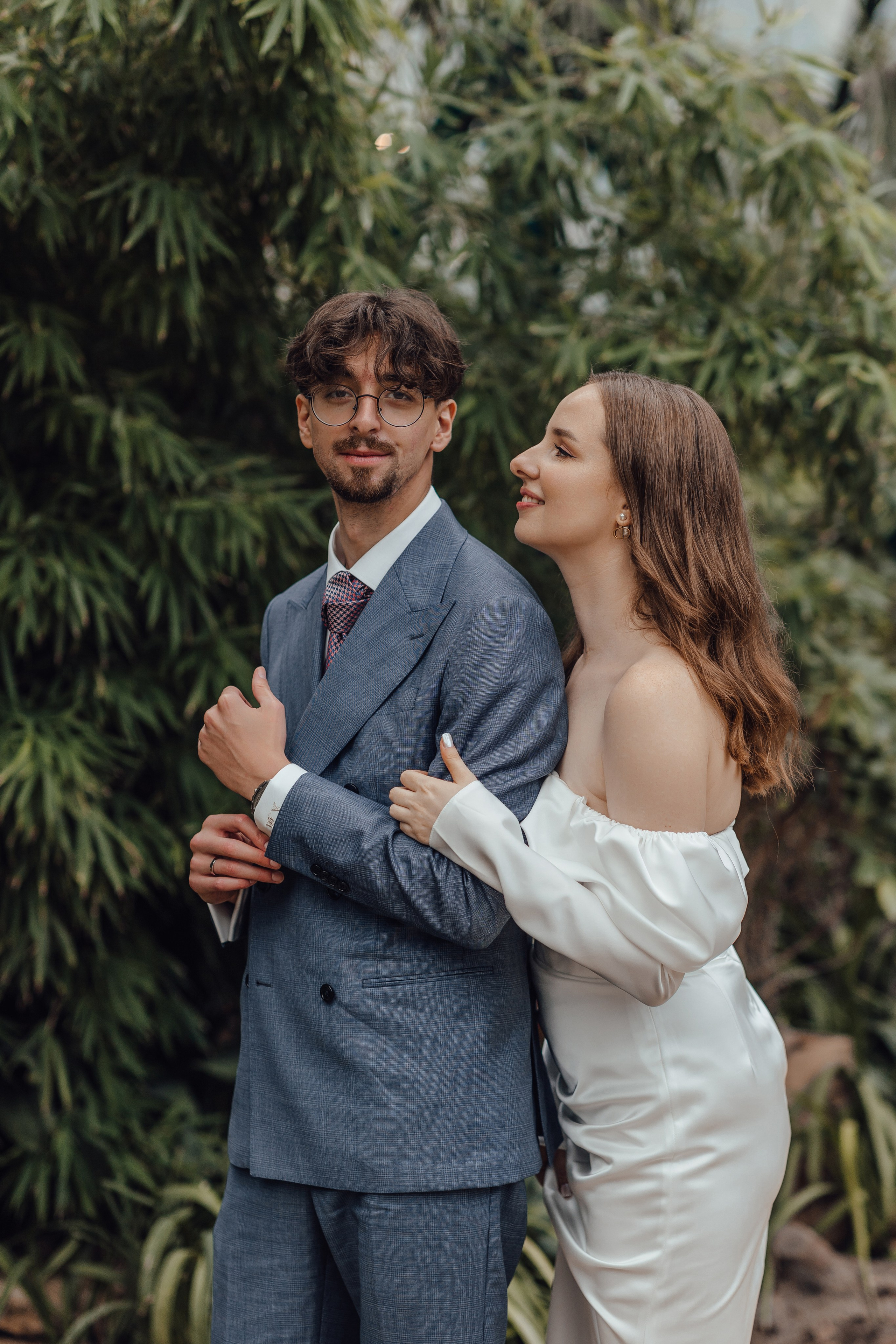 Свадебная фотосессия в Оранжерее в Москве