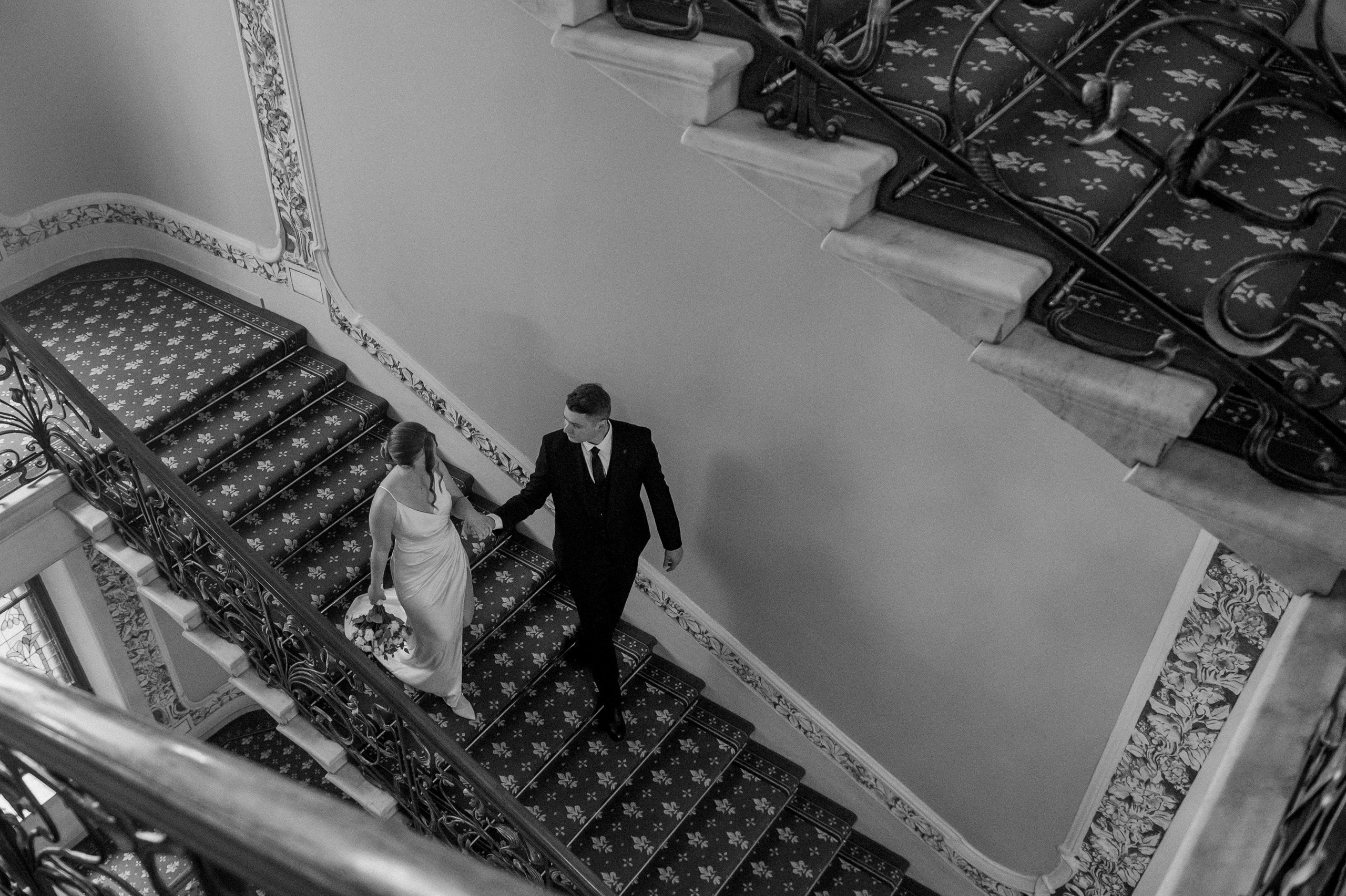 Регистрация брака и свадебная фотосессия в отеле Националь. Свадебный фотограф Москва — Сергей и Татьяна