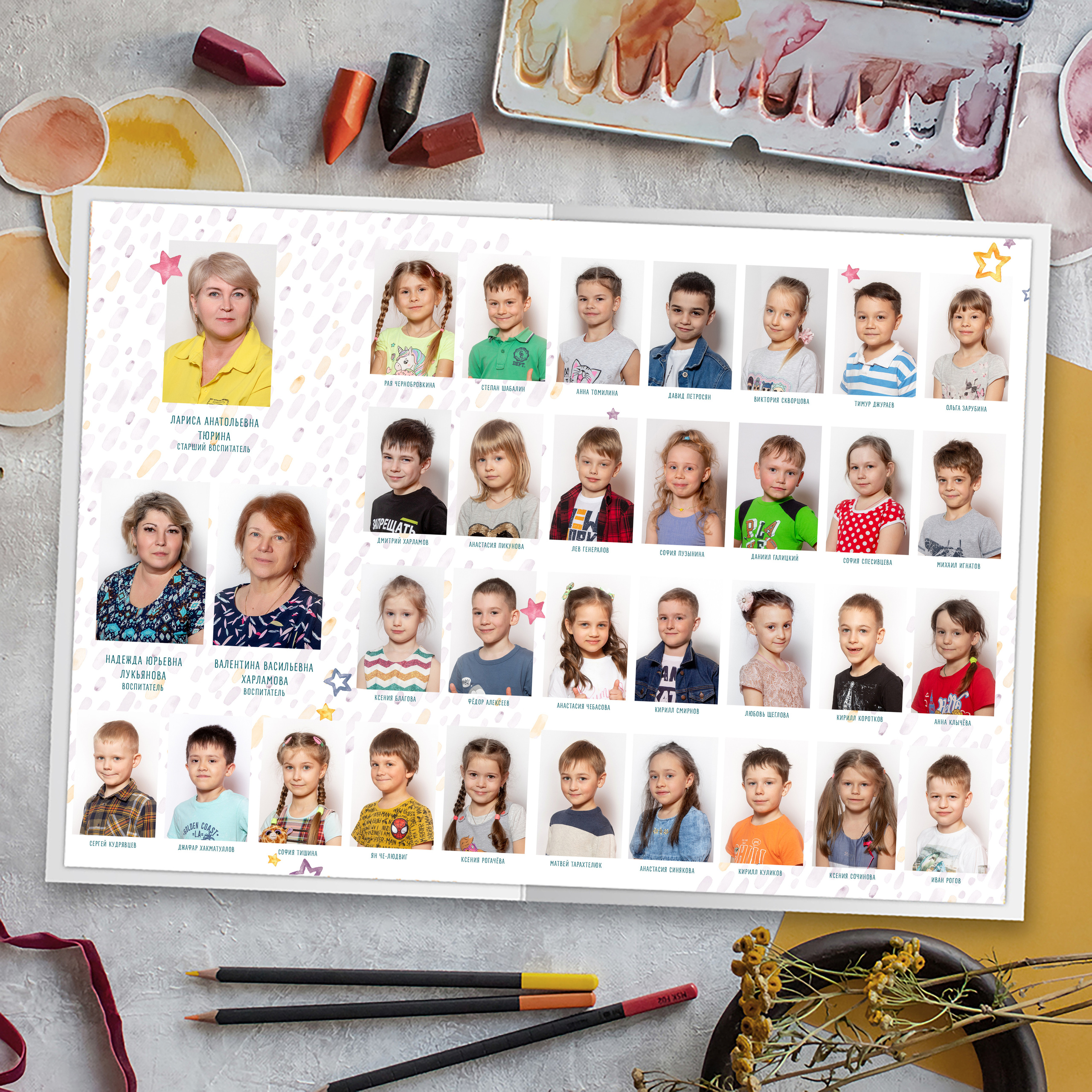 Выпускные альбомы для детских садов. Фотограф Вера Генералова. Фотосессии. Выпускные альбомы Лобня