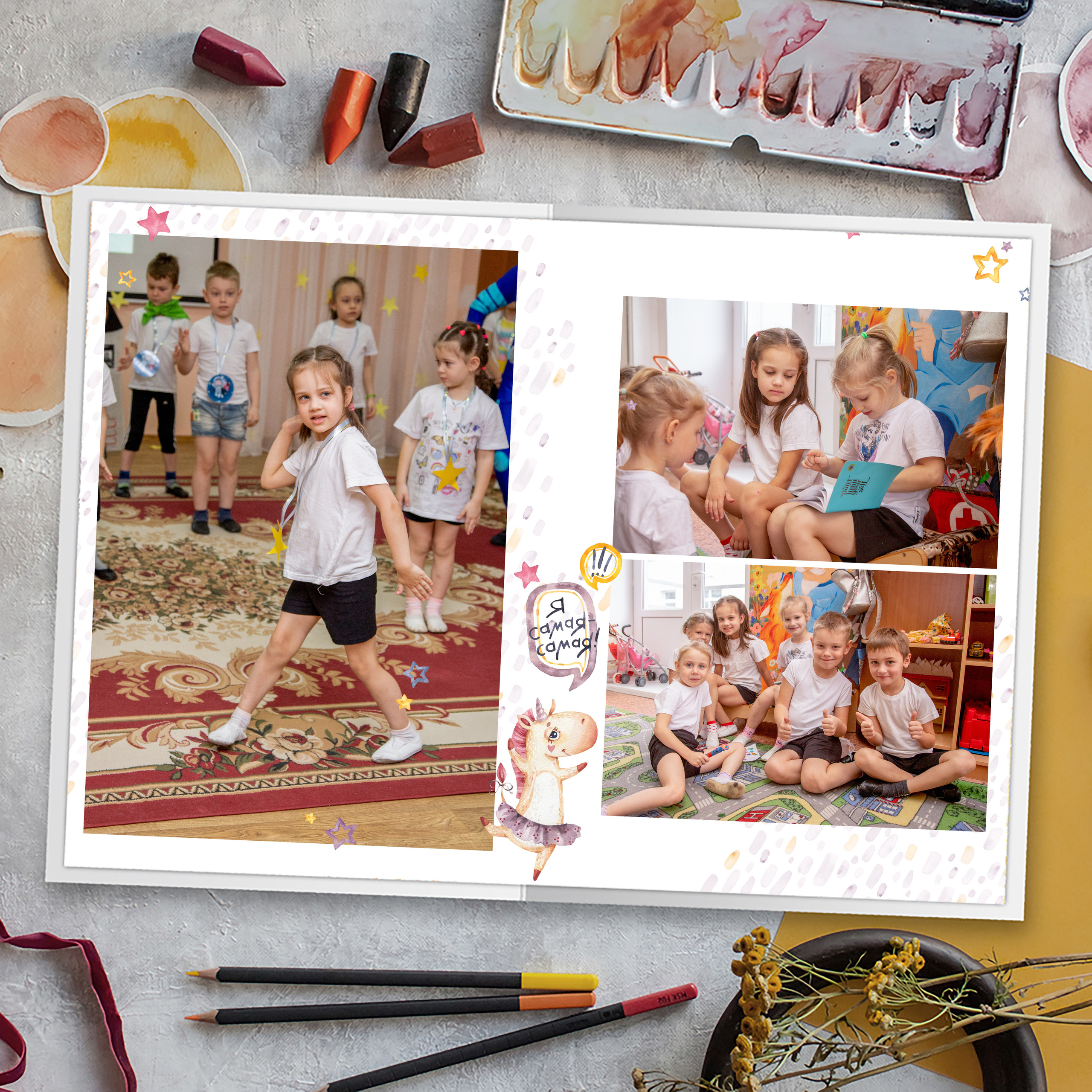 Выпускные альбомы для детских садов. Фотограф Вера Генералова. Фотосессии. Выпускные альбомы Лобня