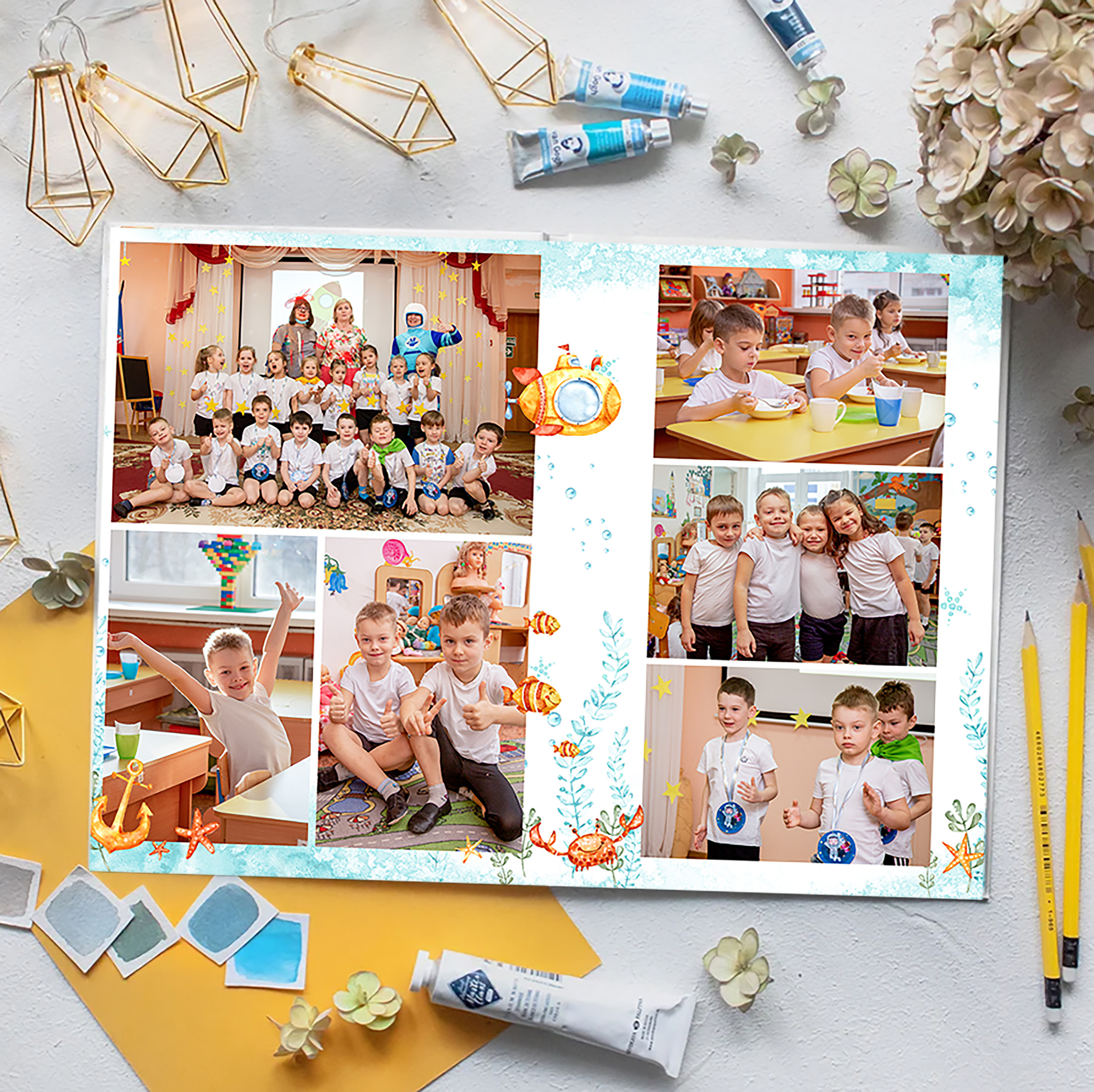 Выпускные альбомы для детских садов. Фотограф Вера Генералова. Фотосессии. Выпускные альбомы Лобня