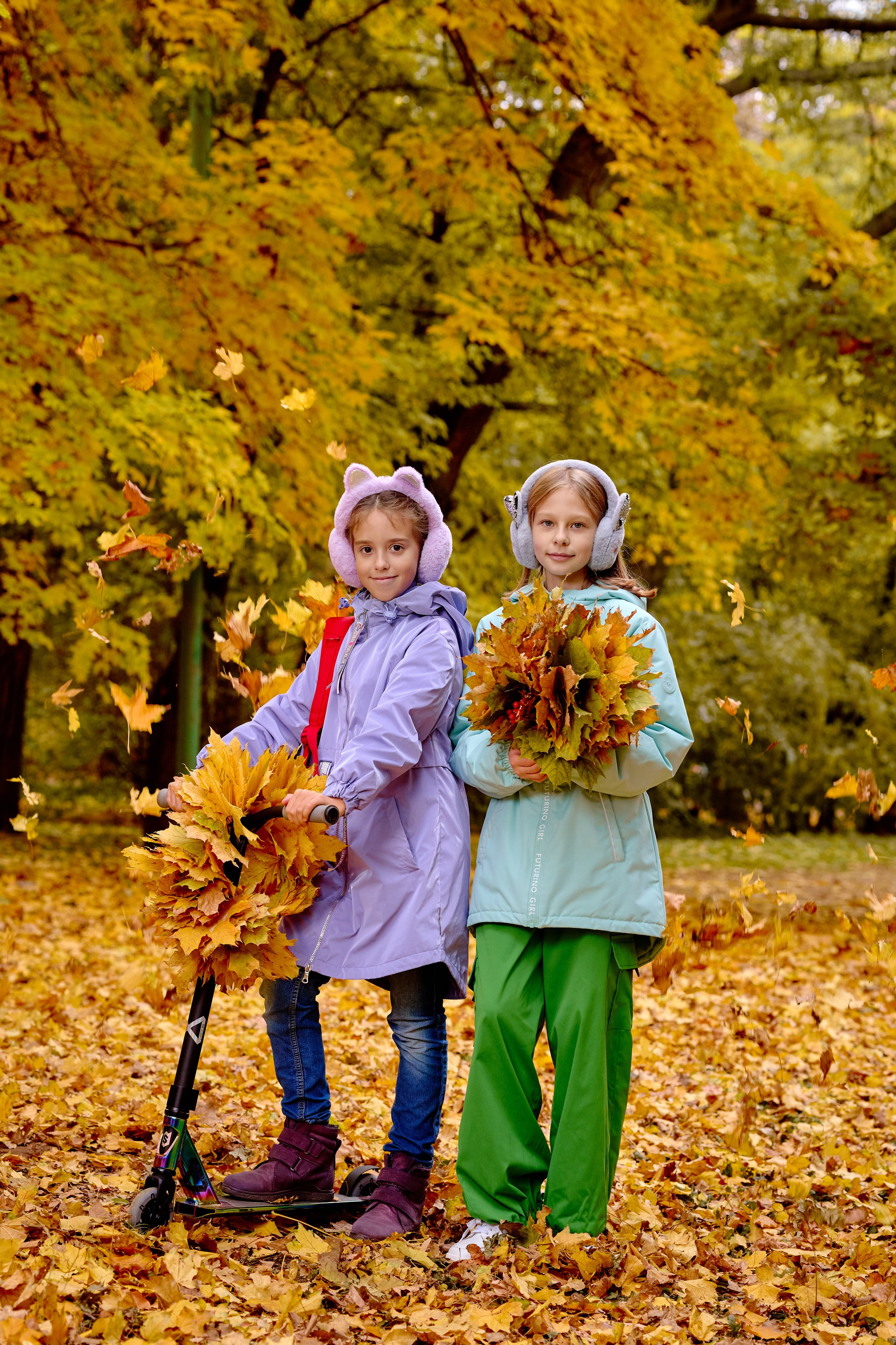 Сьемка для Выпускного Альбома В Парке. Фотограф Выпускные альбомы Таганрог Сергей Коробченко