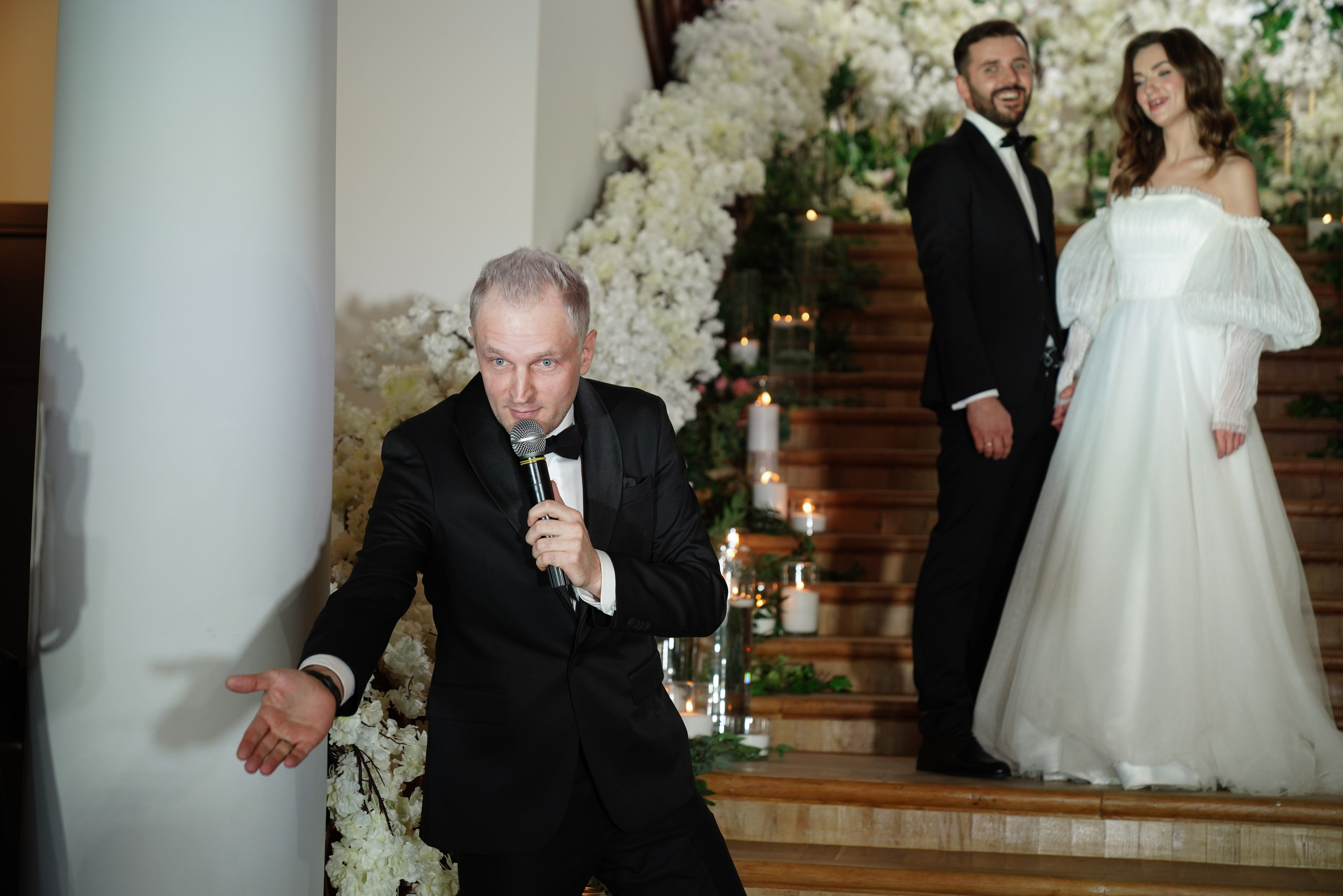 Ведущий Дымов. Подрядчики и друзья сети свадебных площадок House for wedding