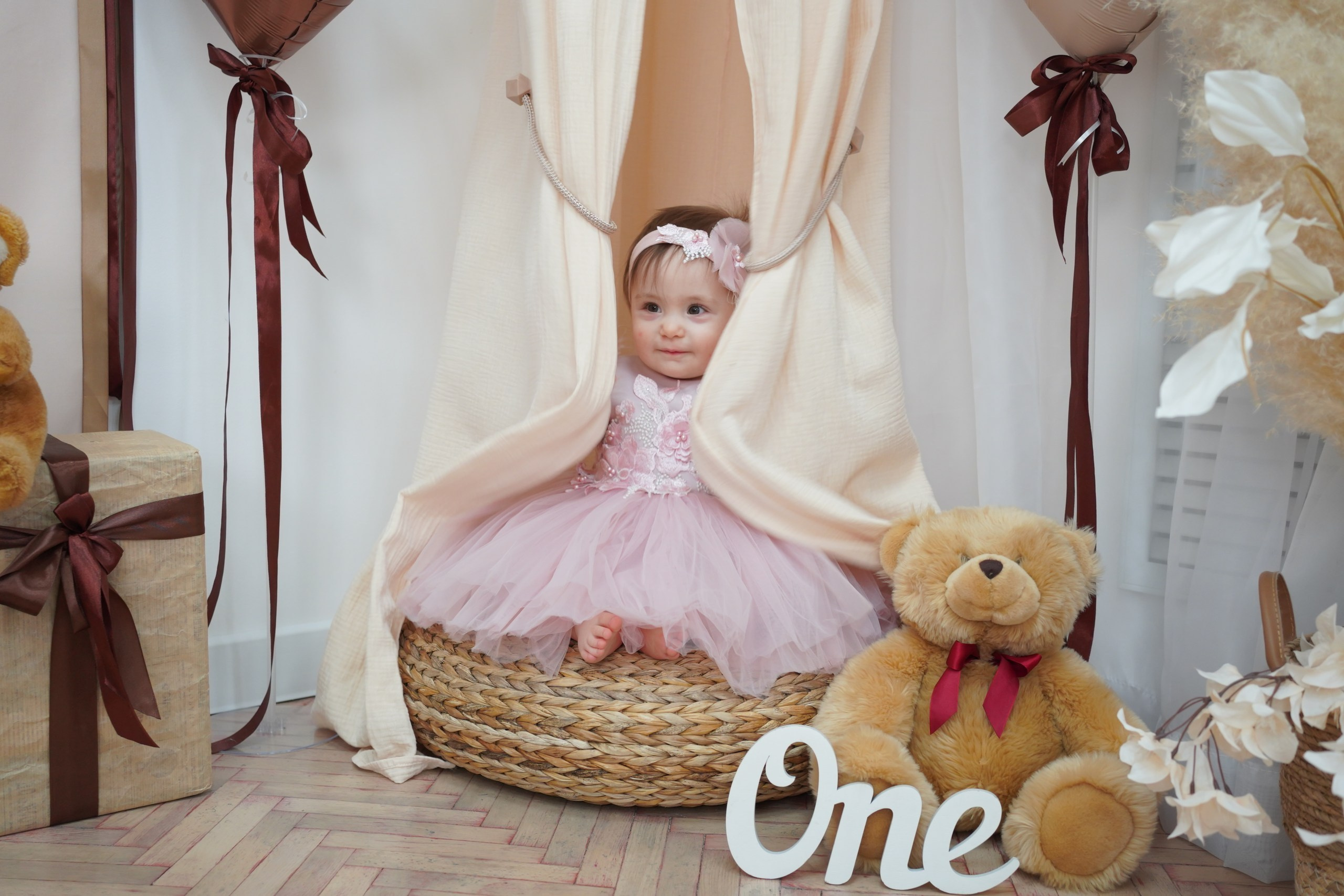 Фотоссесия на Годик для Девочки. Детская Фотостудия ГОДОВАСИКИ в Санкт-Петербурге фотосесия на годик
