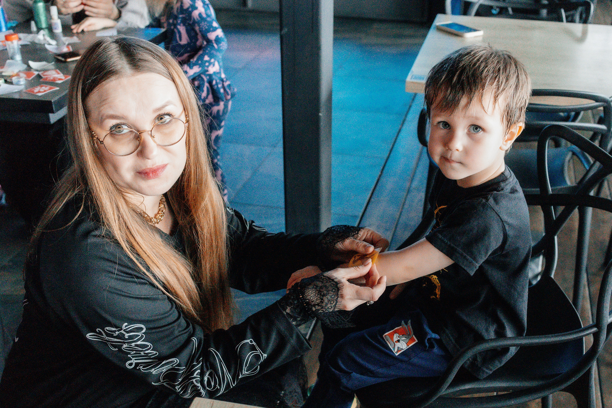 Блеск тату в Лофте. Семейный и детский фотограф в Славгороде Анастасия Винс