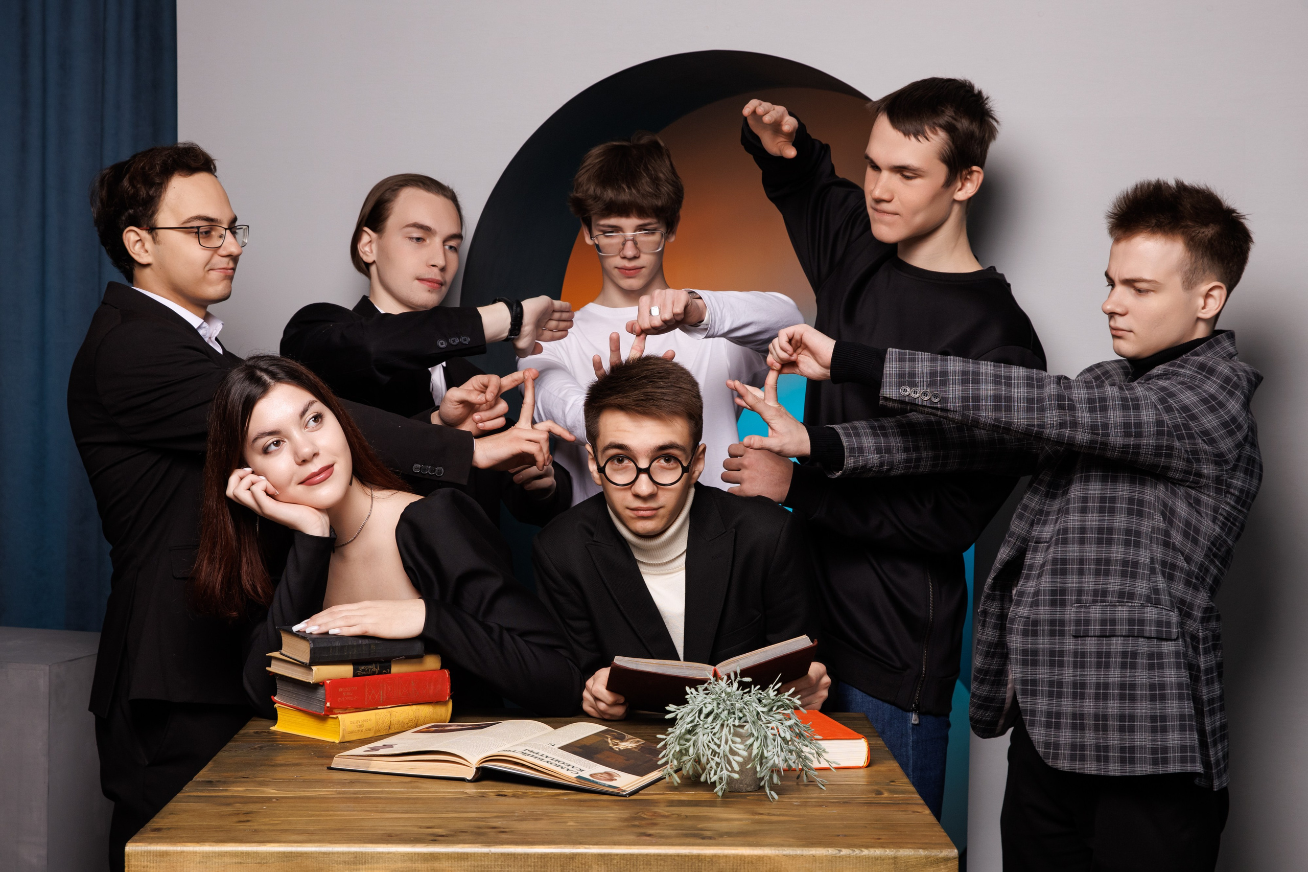 Фотосессия с цветным светом