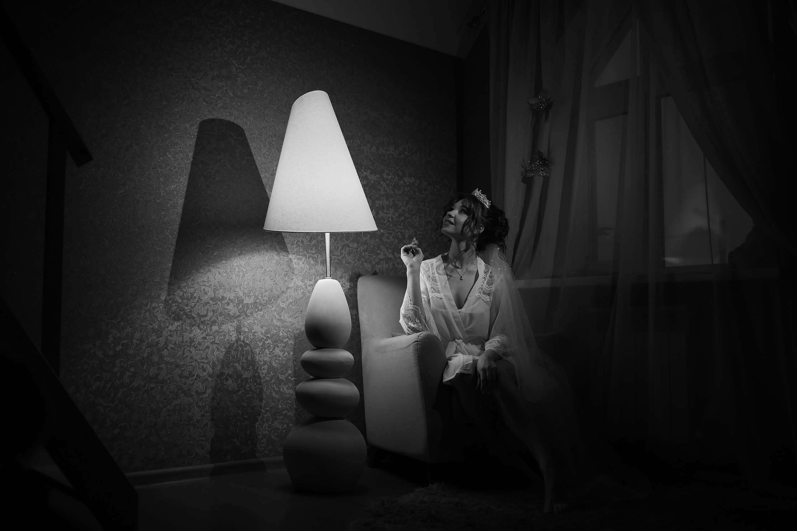 Профессиональные Свадебные фотографии в Самаре в ЧБ.