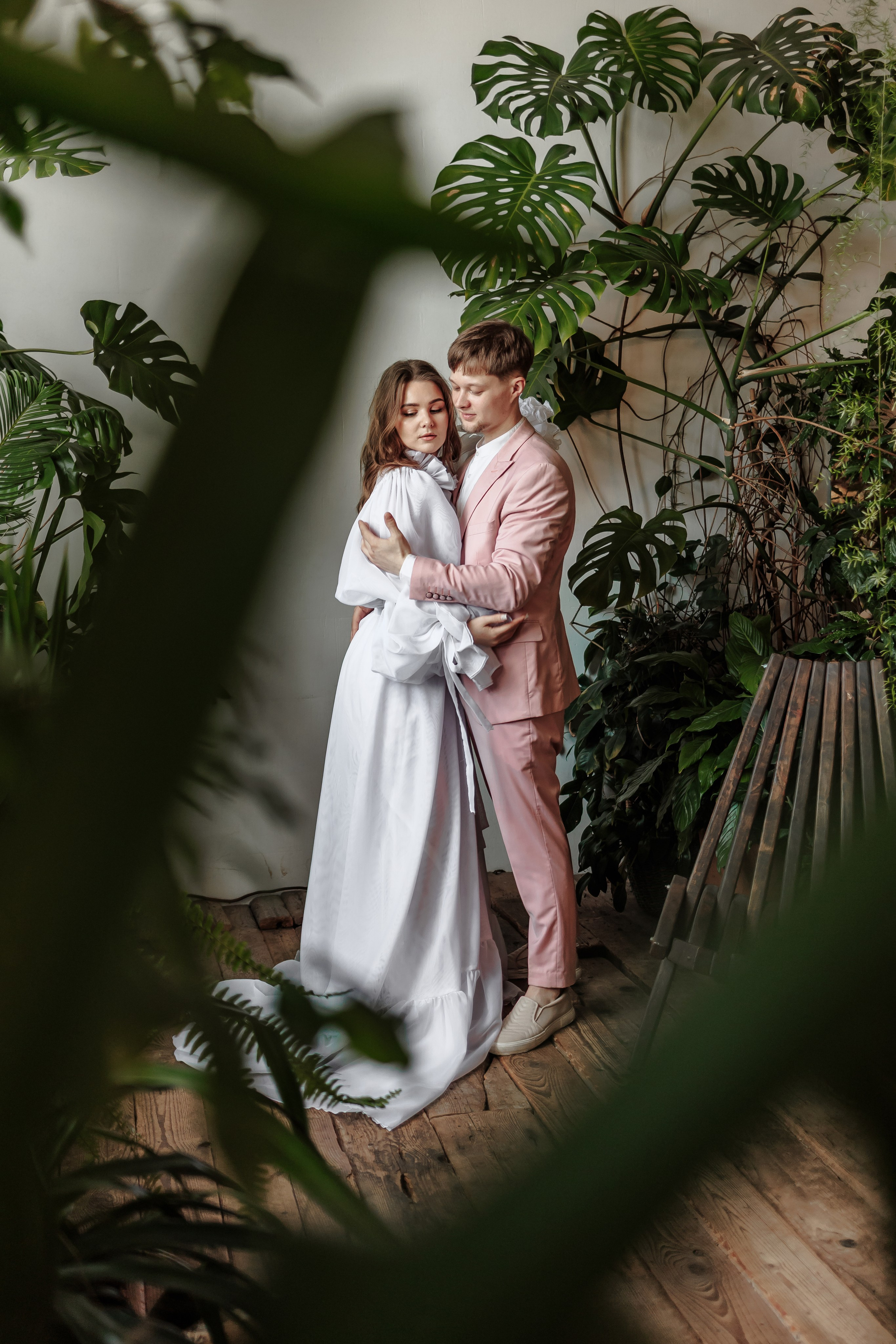 Свадебная фотосессия в Ботаническом саду — заказать в Спб