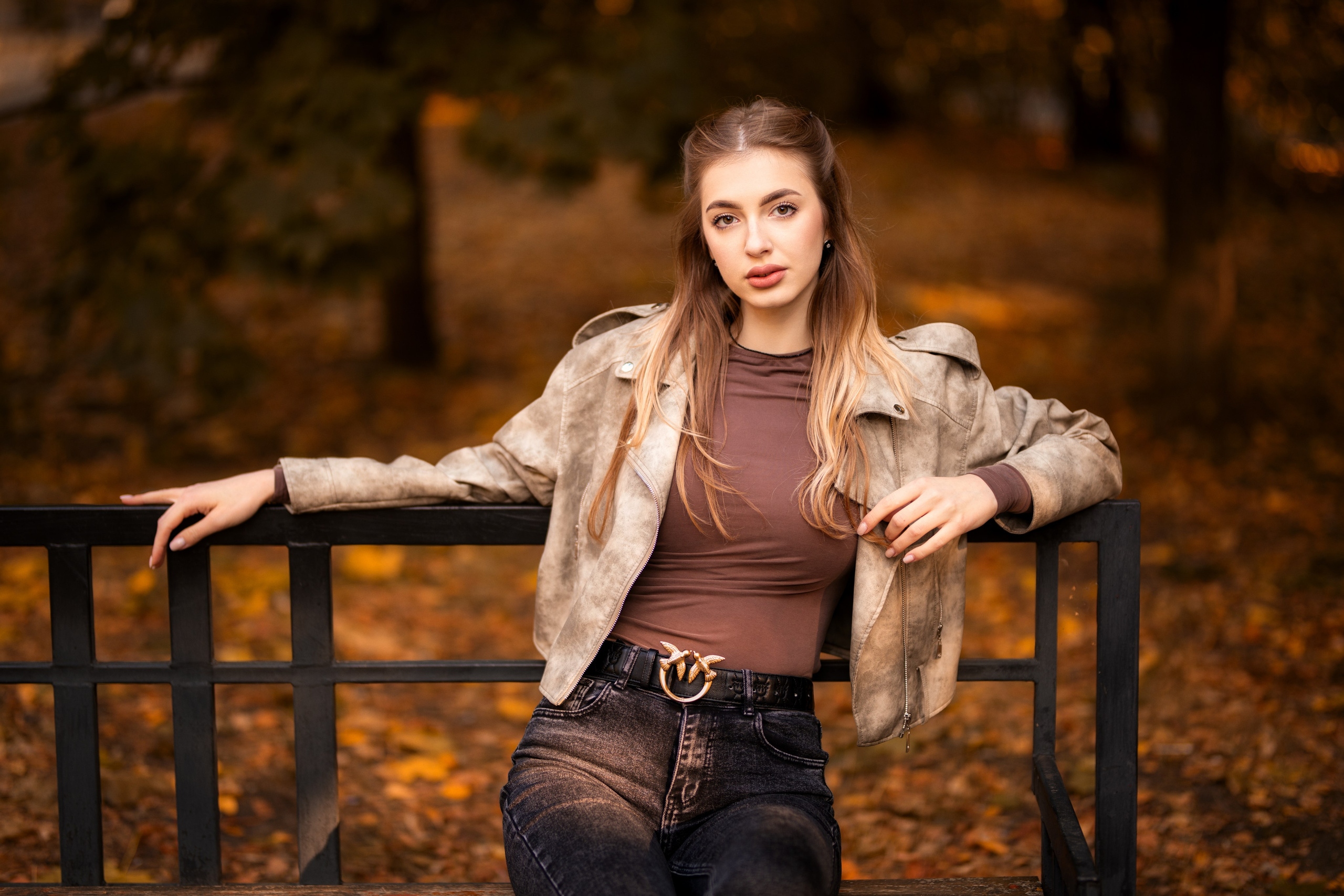 Осенняя городская съемка с Ксенией в формате для «себя». Дмитрий Шульгин, портретный фотограф в Воронеже