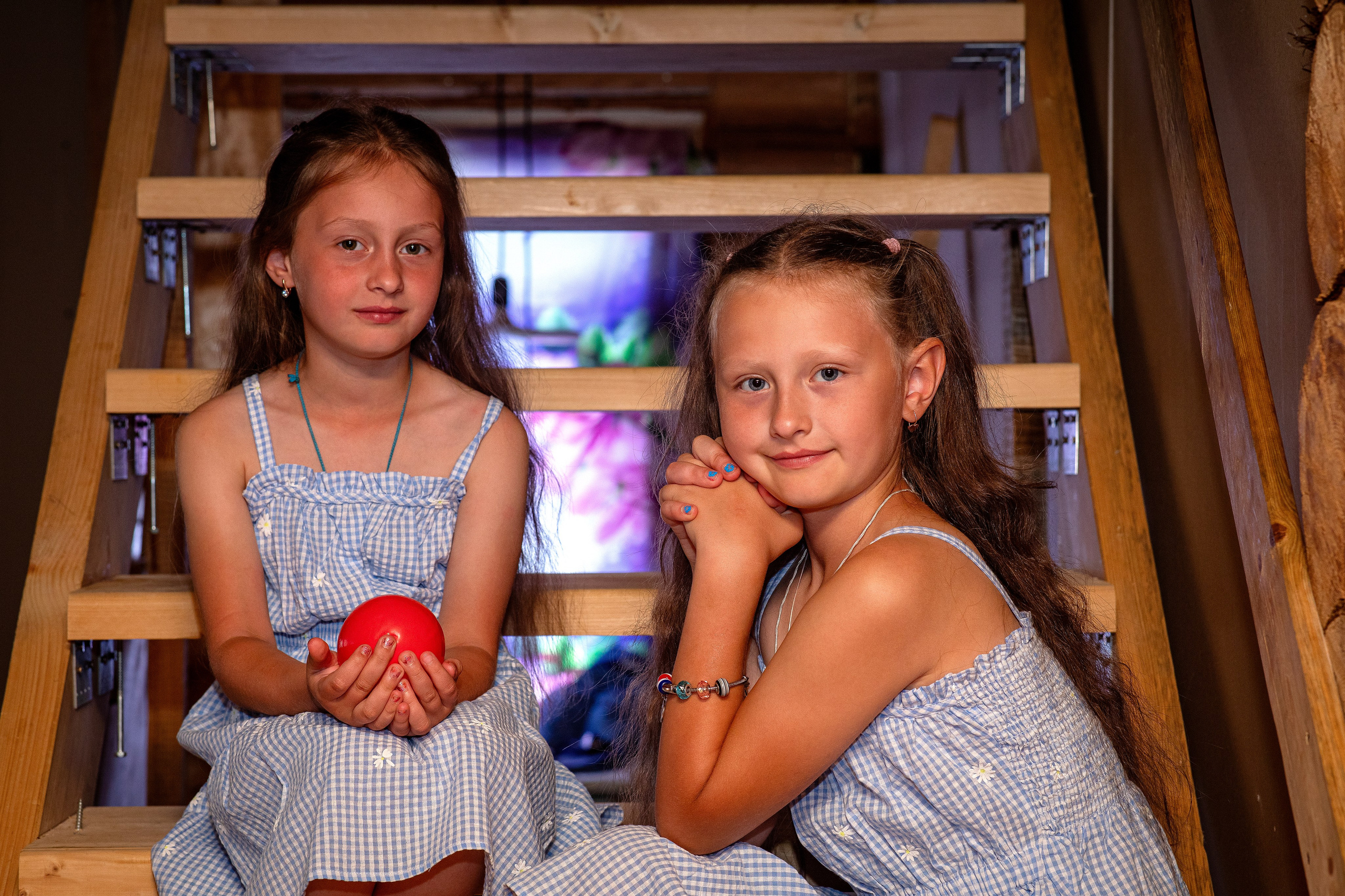 Веселая и обаятельная семейка Беловых. Фотограф Сергей Ловкий