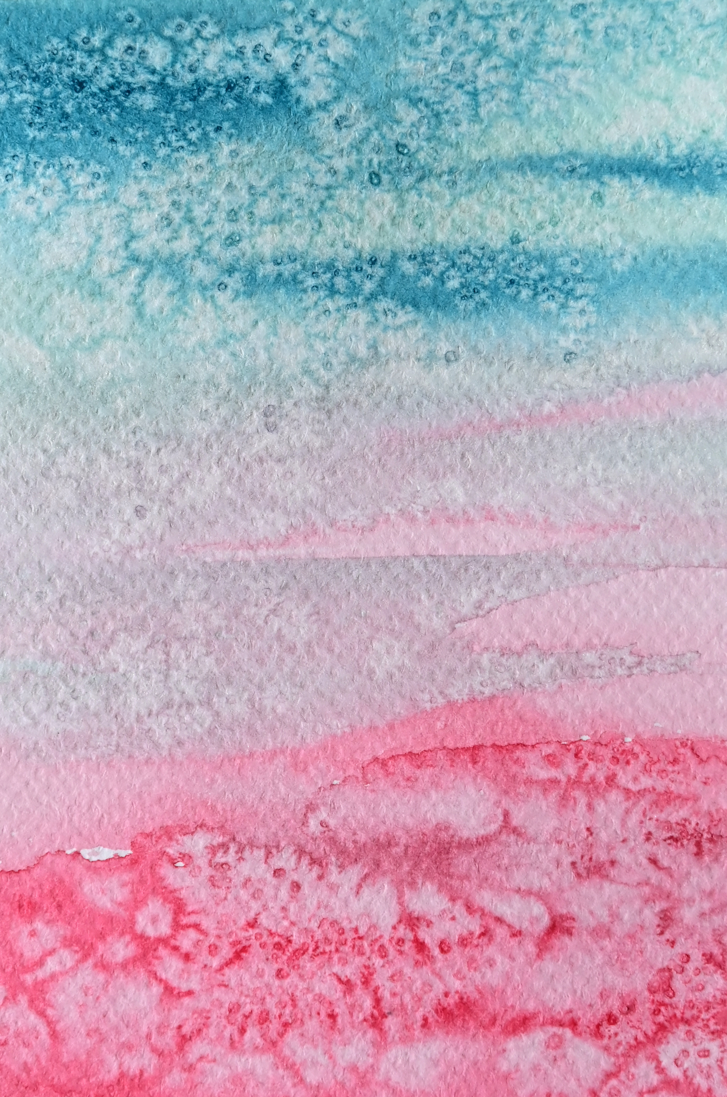 «Закат на море» (этюд). ФотоКисточка. Акварель. Арт-галерея картин Анастасии Дерий