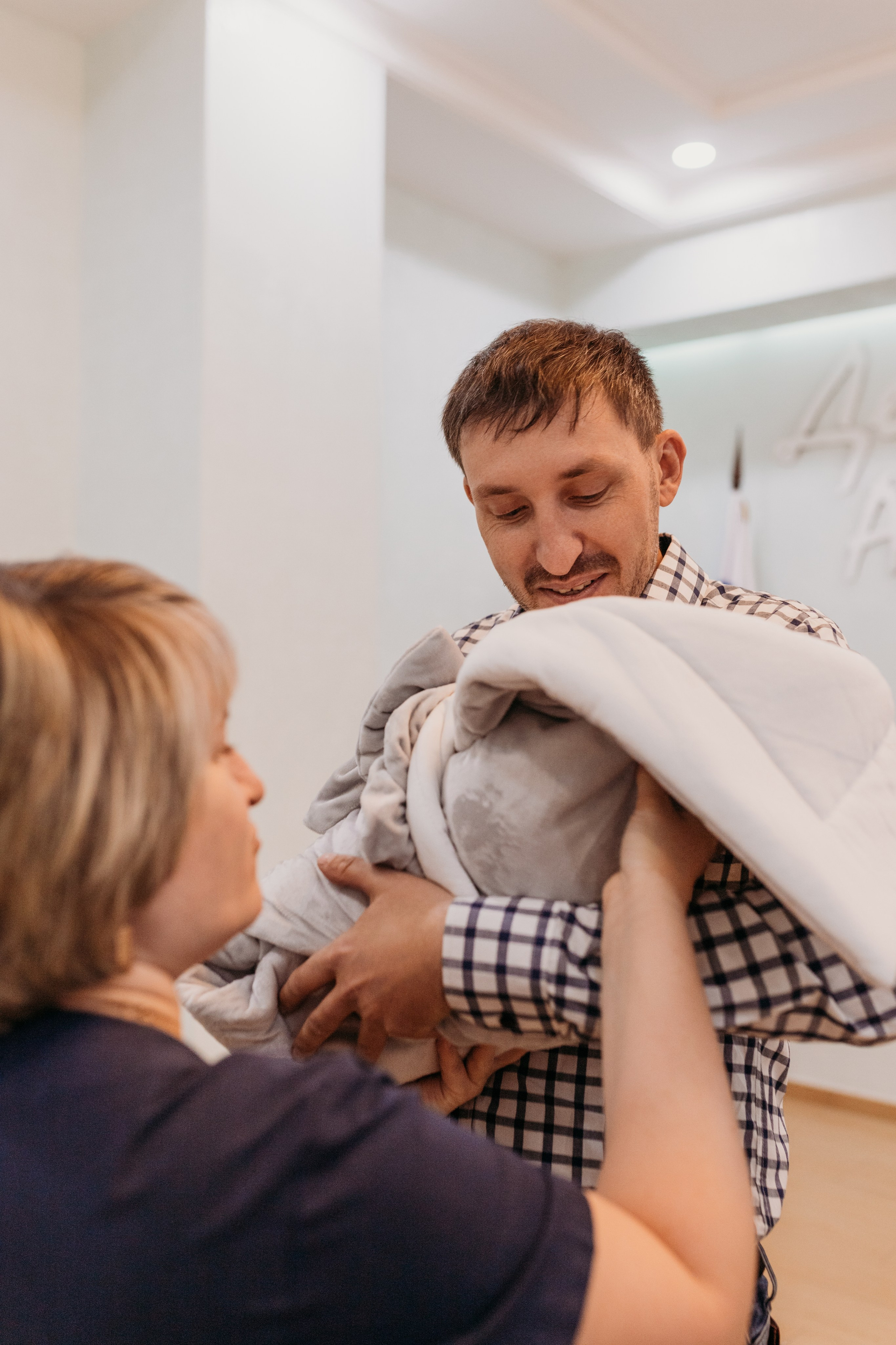 Фотосъемка выписки. Фотограф новорожденных в г. Барнаул Ренпенинг Катерина