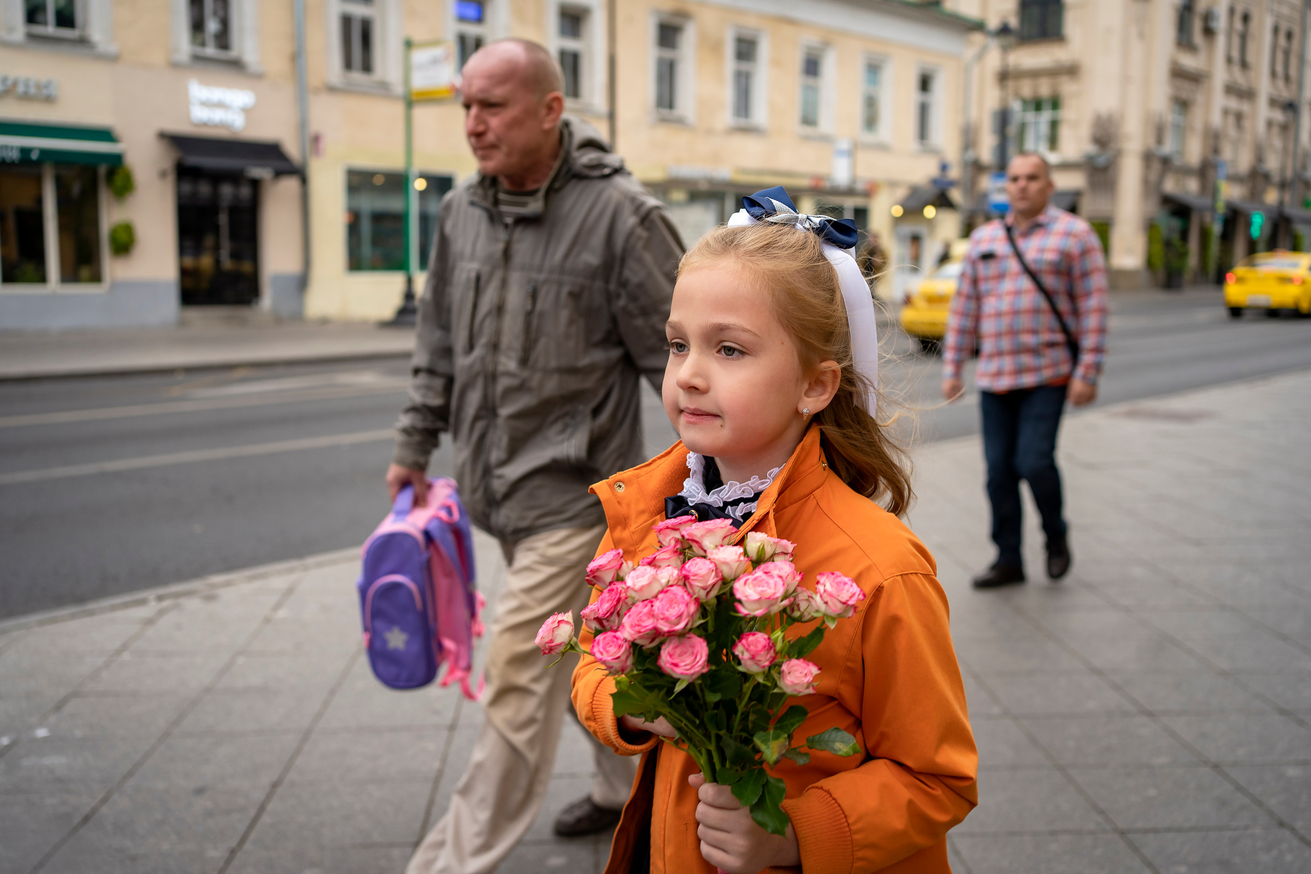 Первый раз в первый класс. Детский и семейный фотограф в Москве Евгения Киеза