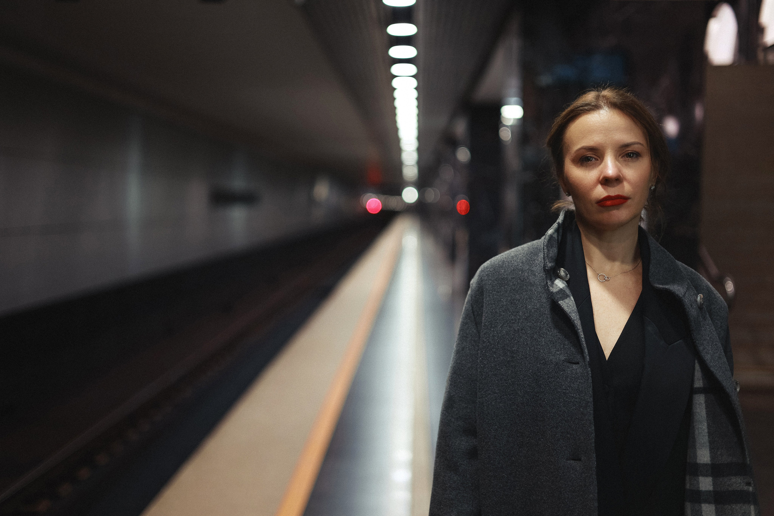 Фотосессия в московском метро. Портретный и семейный фотограф в Москве Мария Рослякова