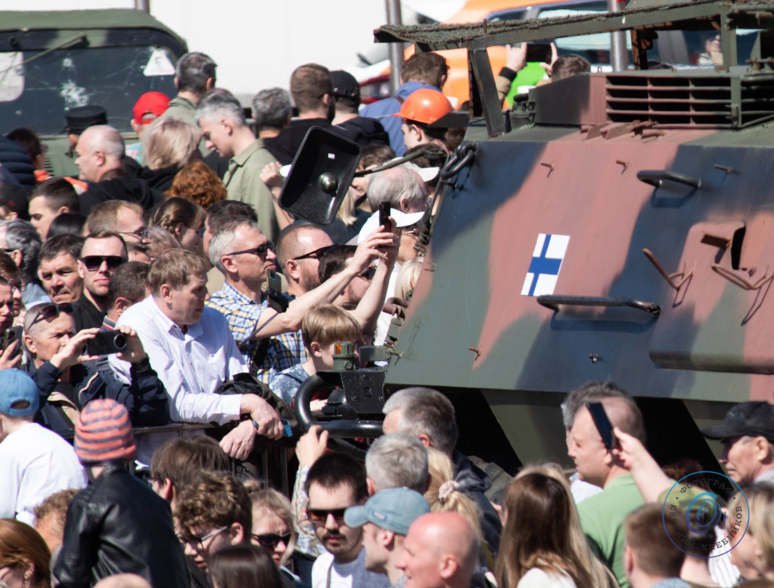 Разбитая техника НАТО. Event-фотограф Евгений Хлебников