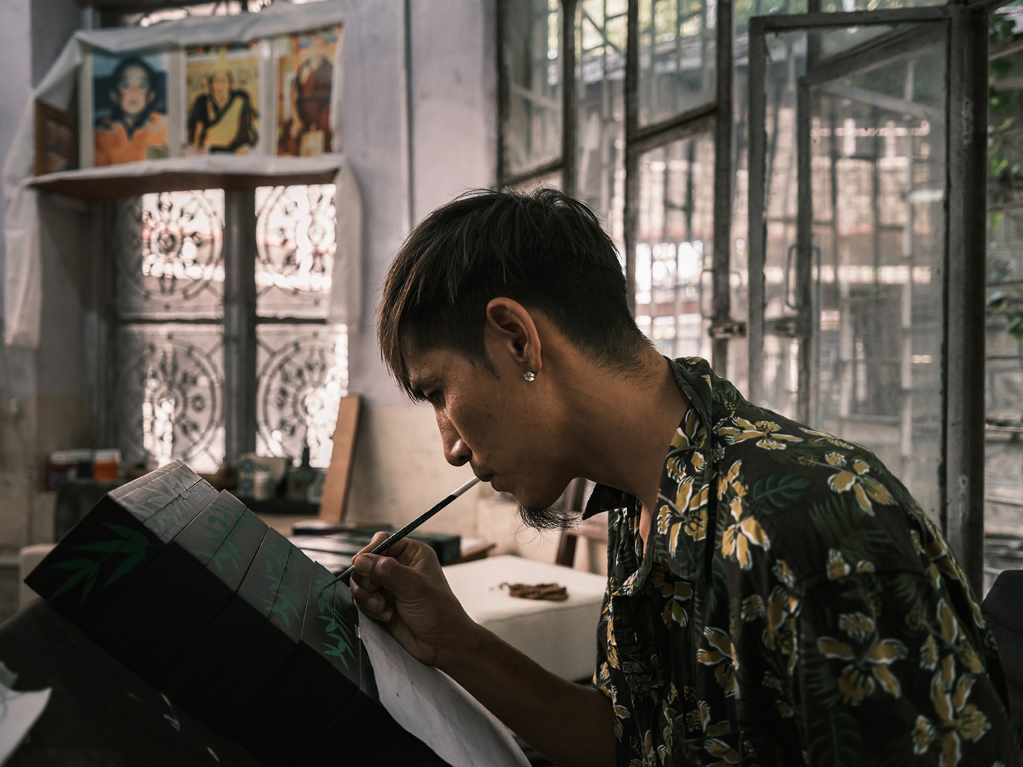 Tibetans in India. Documentary and art photographer Alexey Terentyev