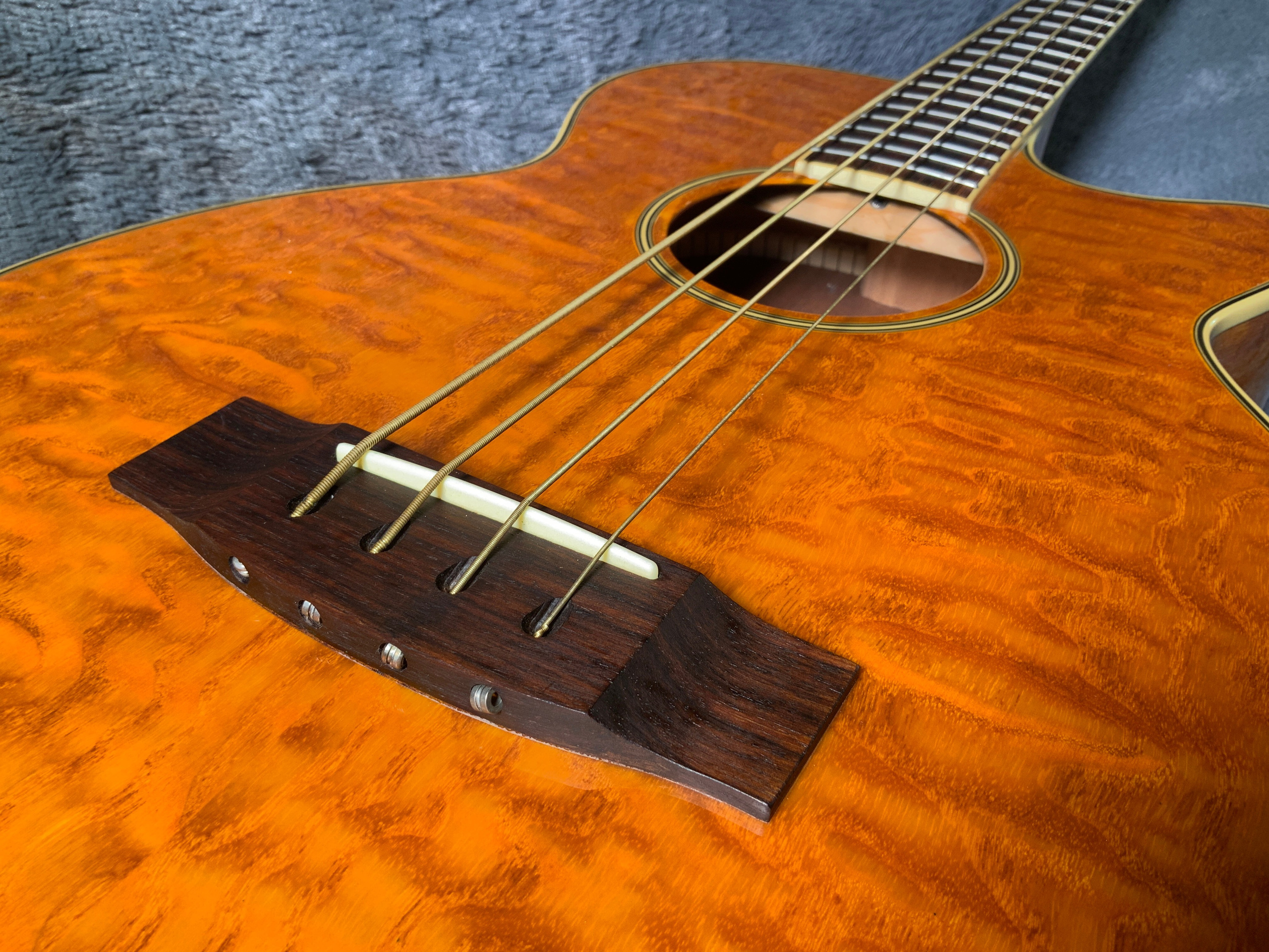 Zenn ZB22CE Hand Crafted Acoustic Bass by Classic Pro