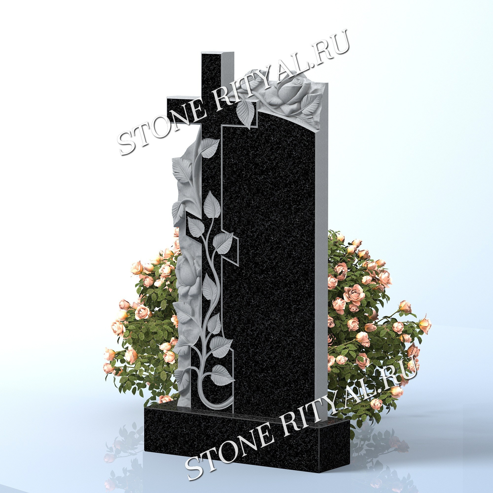 Вертикальные памятники фигурные. Изготовление и установка памятников в Москве и МО