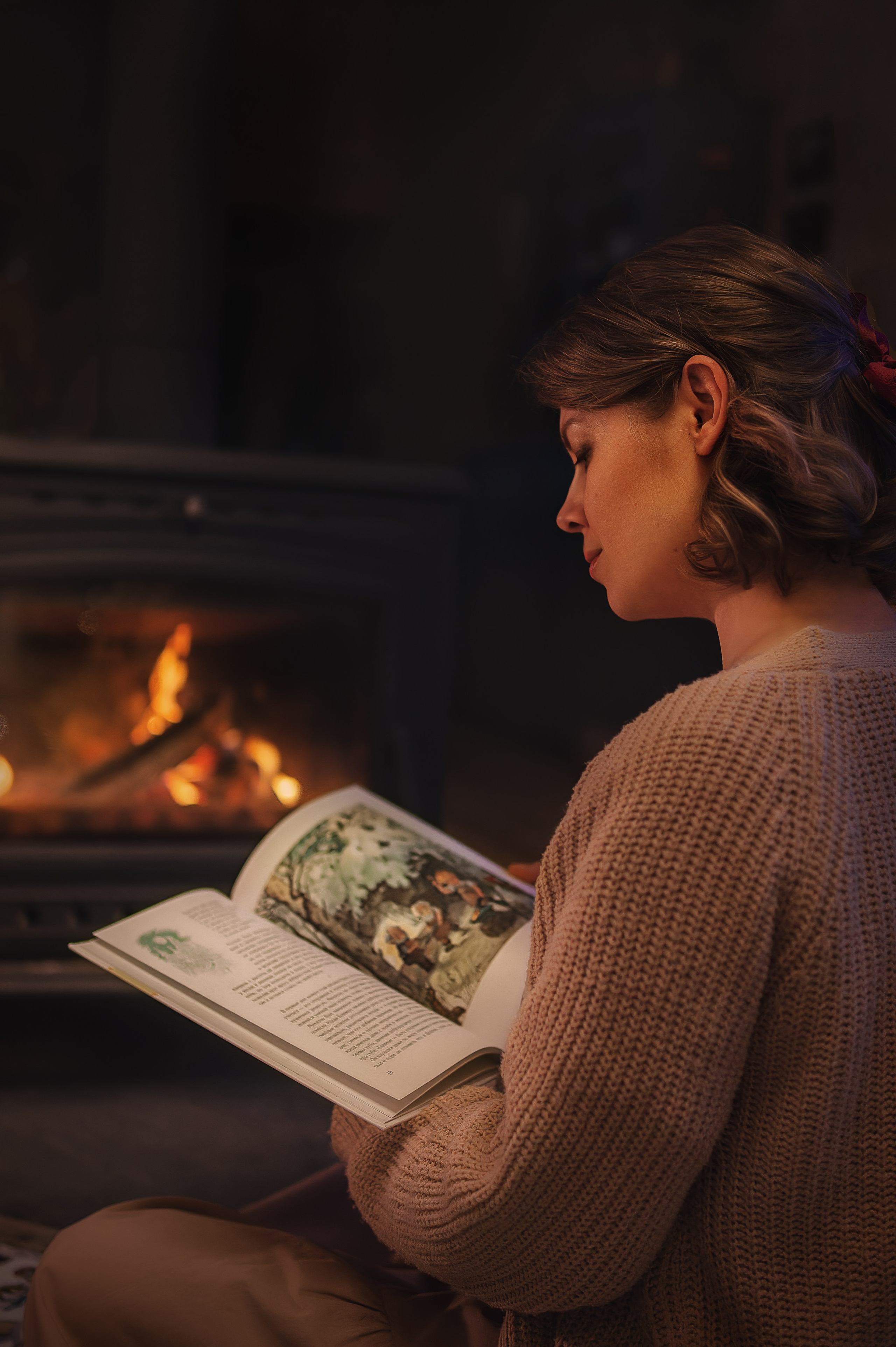 Домашняя фотосессия — сервировка стола к семейному ужину