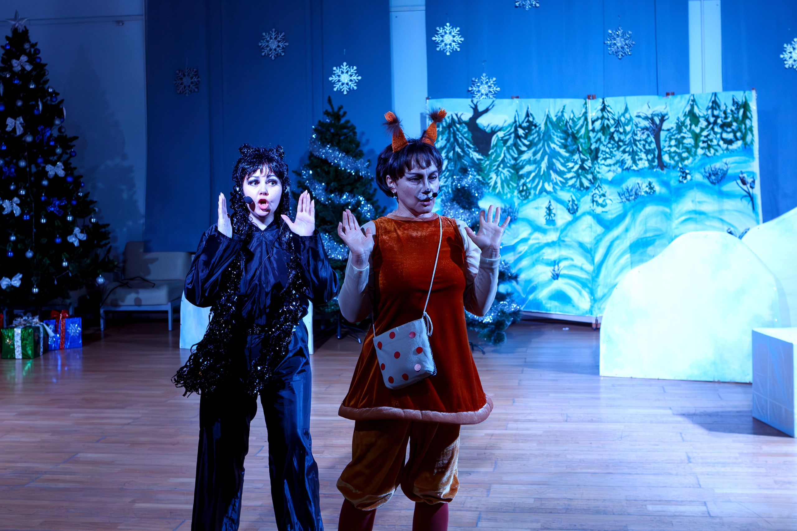 Новогодний утренник в ЦДТ г. Подольск. Выпускные альбомы и школьный фотограф в Подольске, Троицке, Щербинке, Москве и Московской области