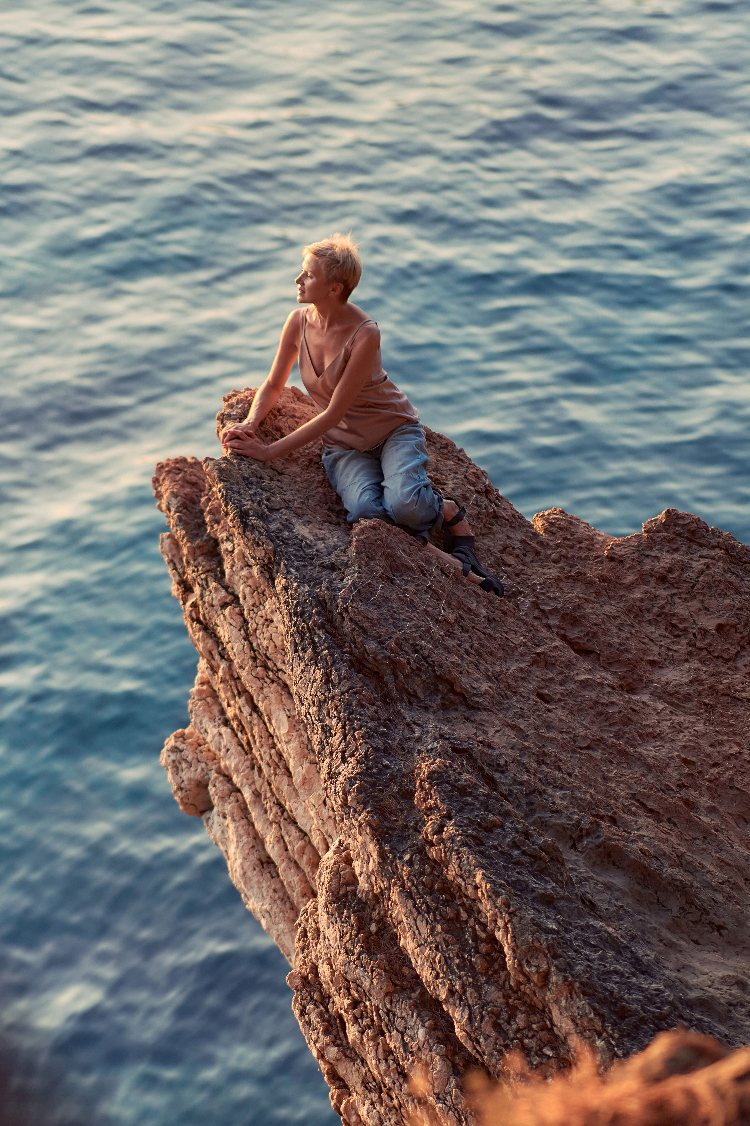 Индивидуальная женская фотосессия на Свети-Стефане | Фотограф в Черногории