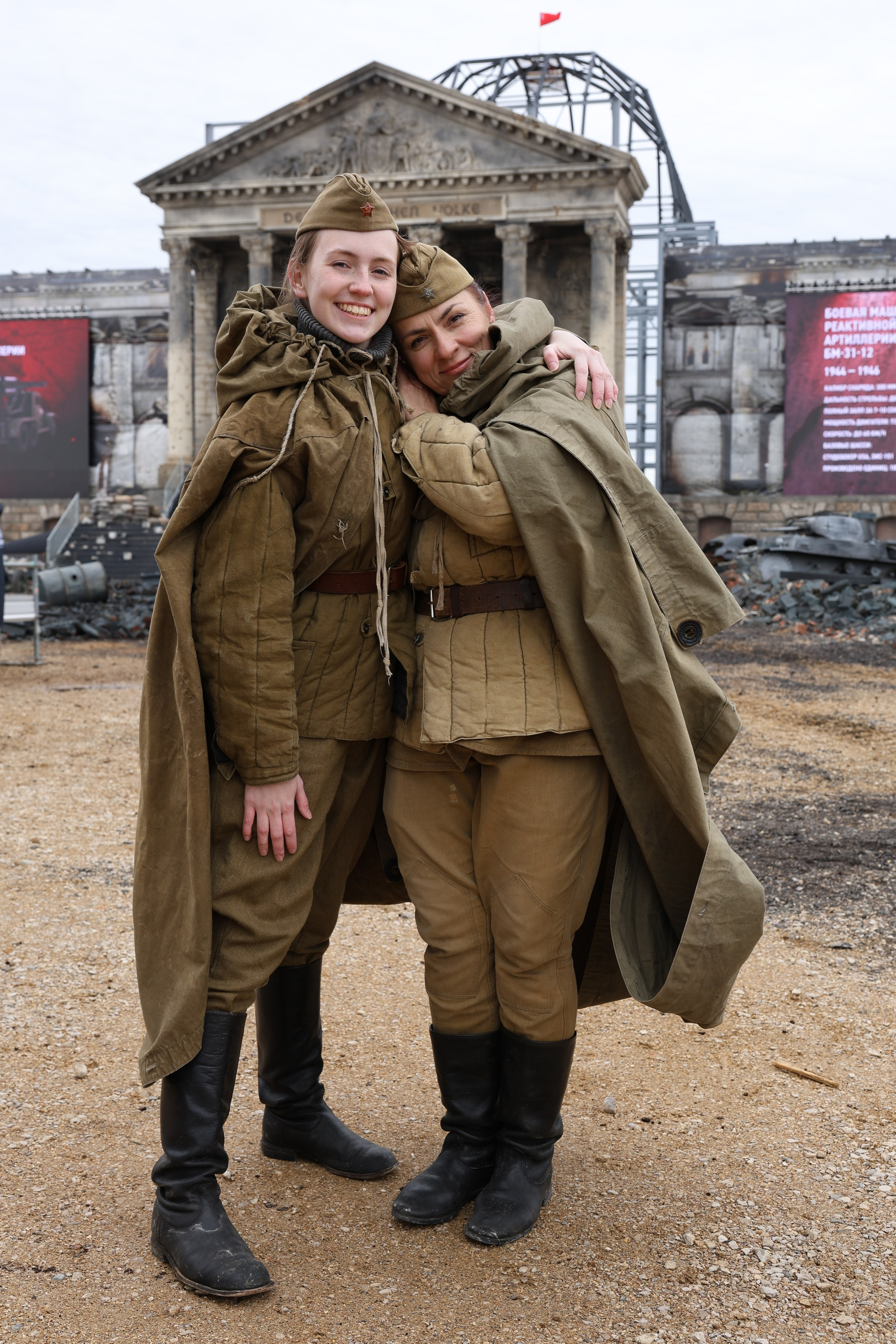 Инсталяция взятия Рейхстага Игорь Угольников. Кинопарк. 2025 г. Репортажный фотограф, спортивный фотограф в Москве и области