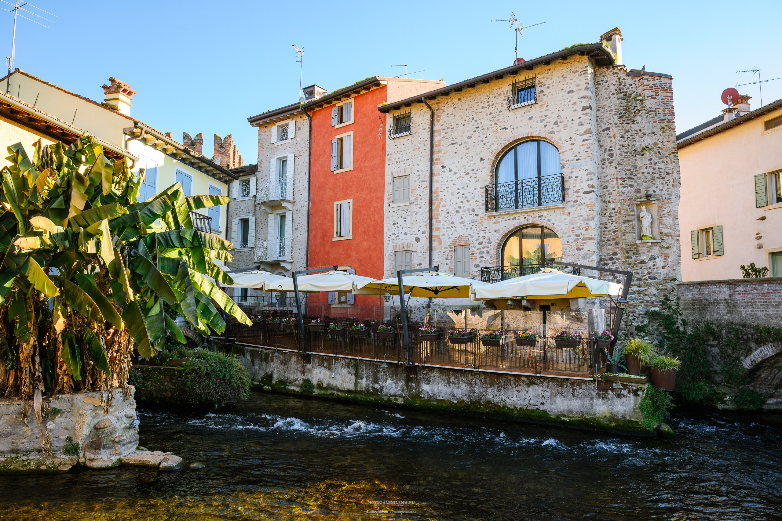 Боргетто-суль-Минчо (Borghetto sul Mincio). Авторские стильные фотокартины