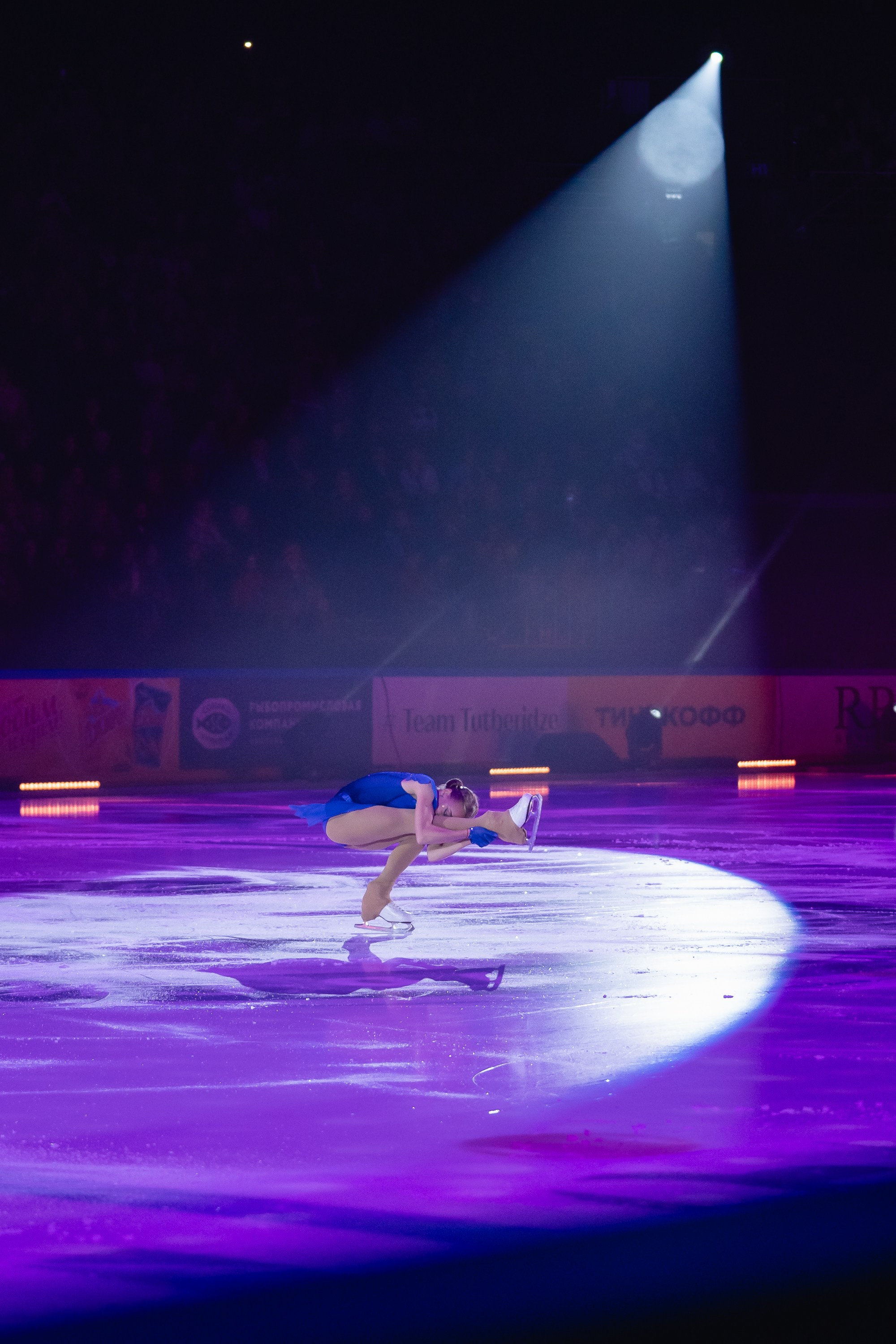 Шоу «Чемпионы на льду» в Новосибирске. Воробьева Ксения — Спортивный и танцевальный фотограф Новосибирск