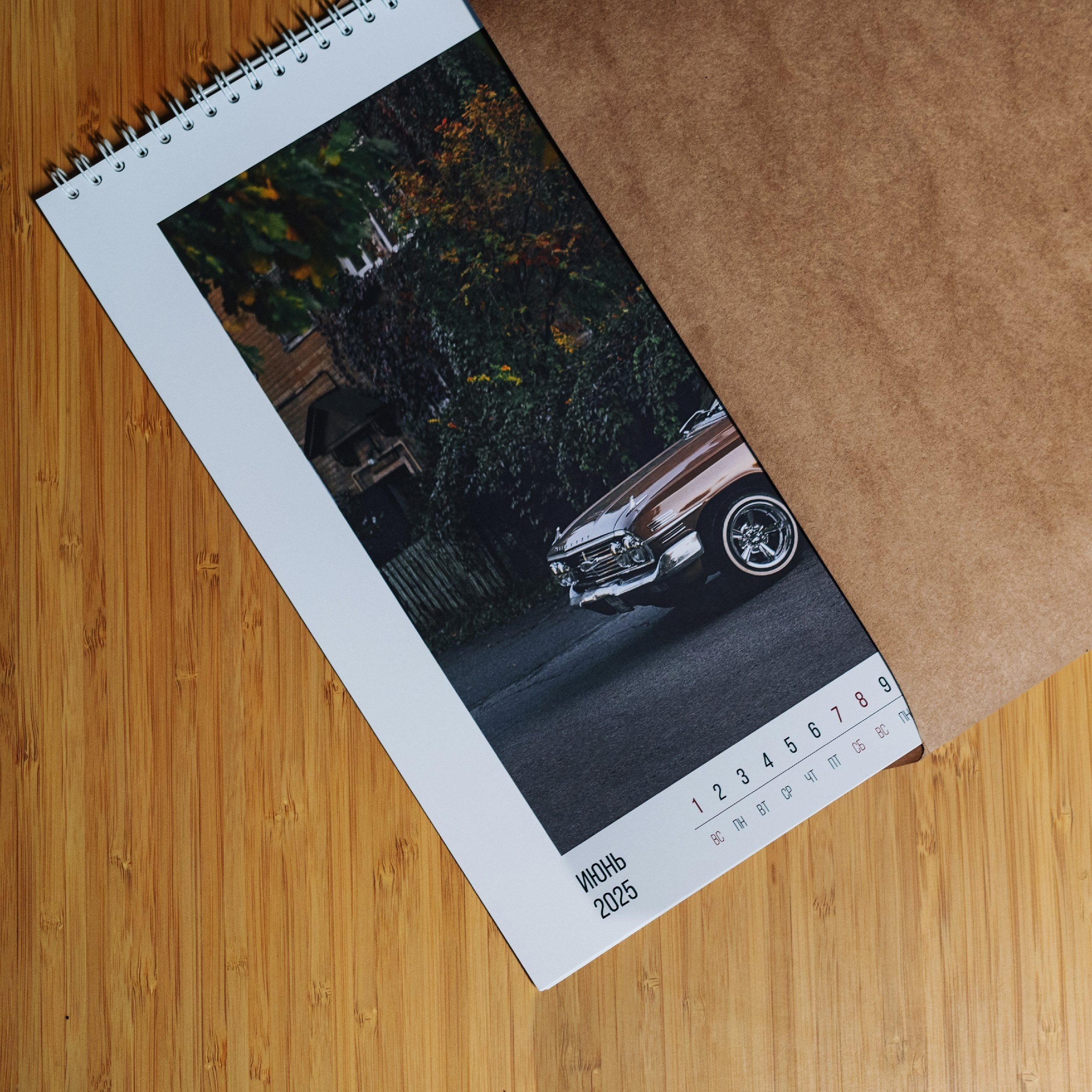 Календарь на 2025 год «USA» со старыми американскими автомобилями. Автомобильный фотограф Антон Цырулев